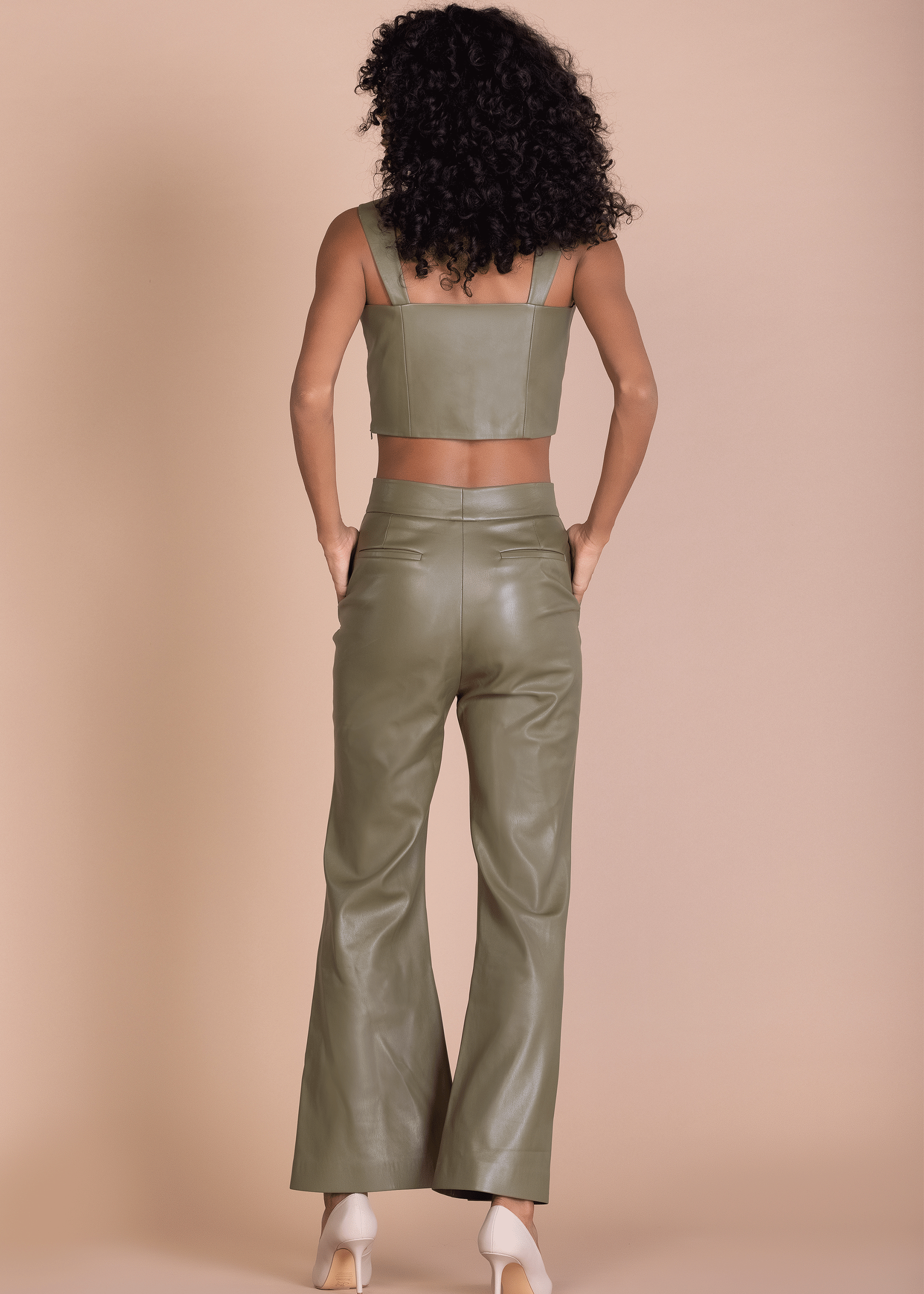 CLASSIC VEGAN LEATHER TROUSER (B2B)