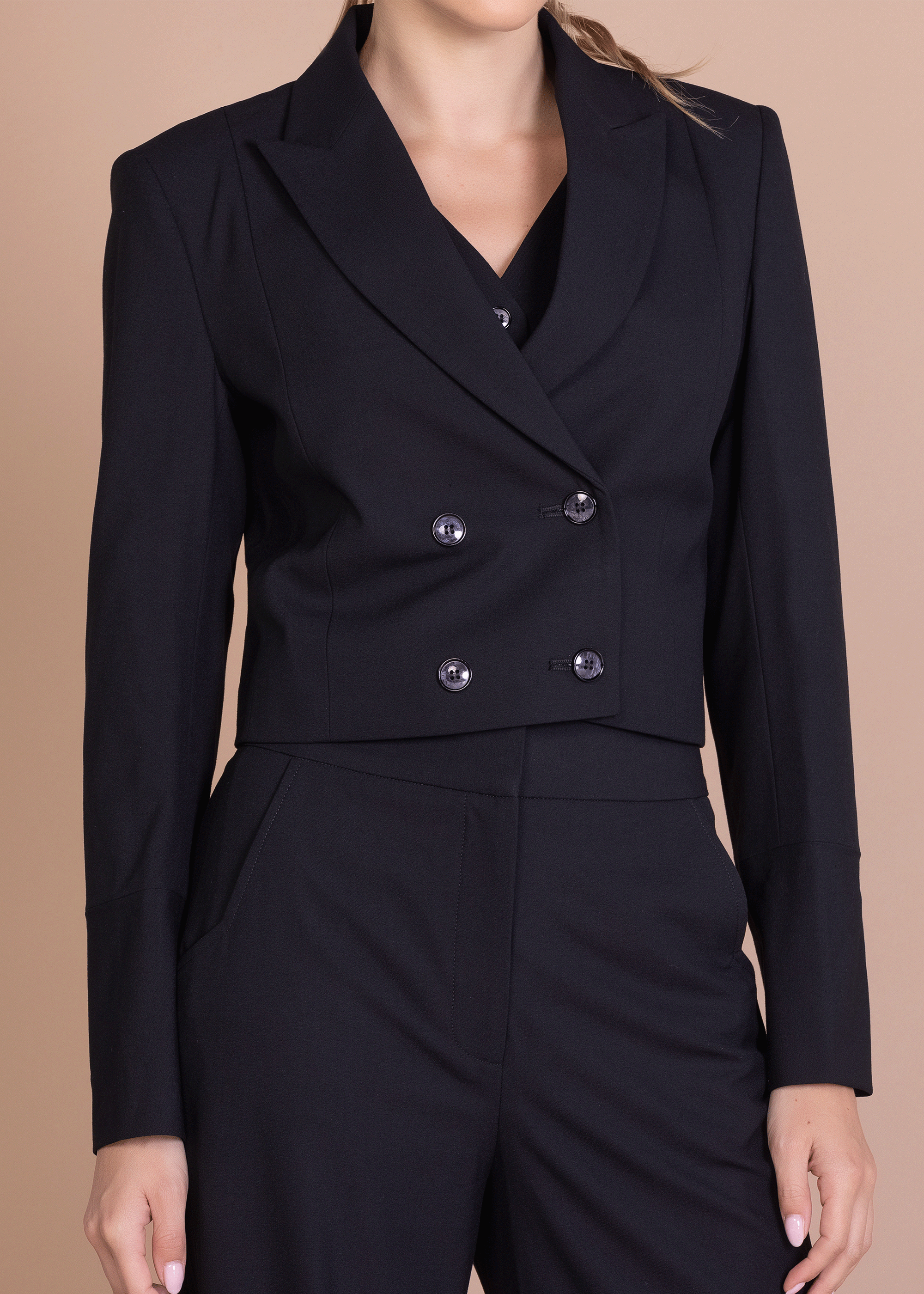ELLEN CROPPED BLAZER (B2B)