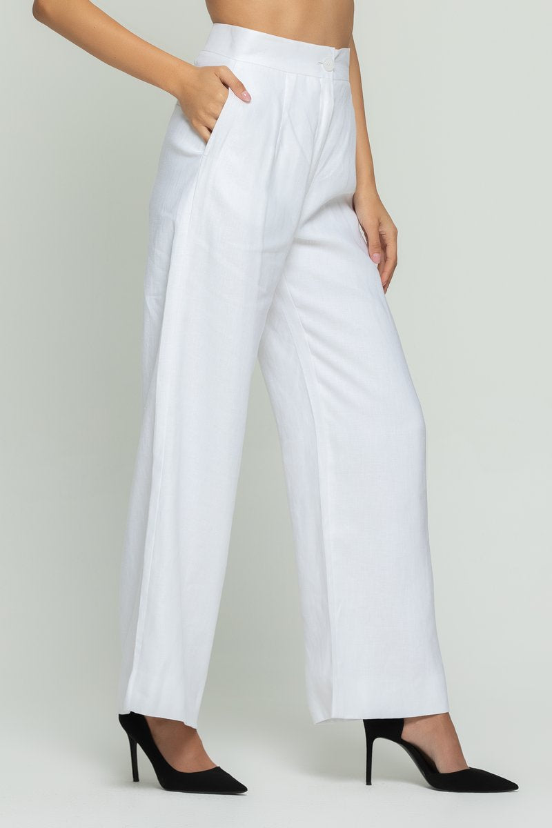 THE LILI LINEN TROUSER