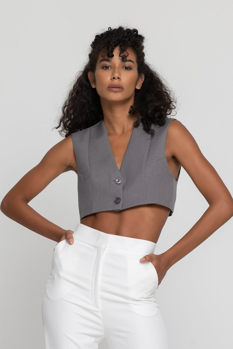 CLASSIC CROPPED VEST (B2B)