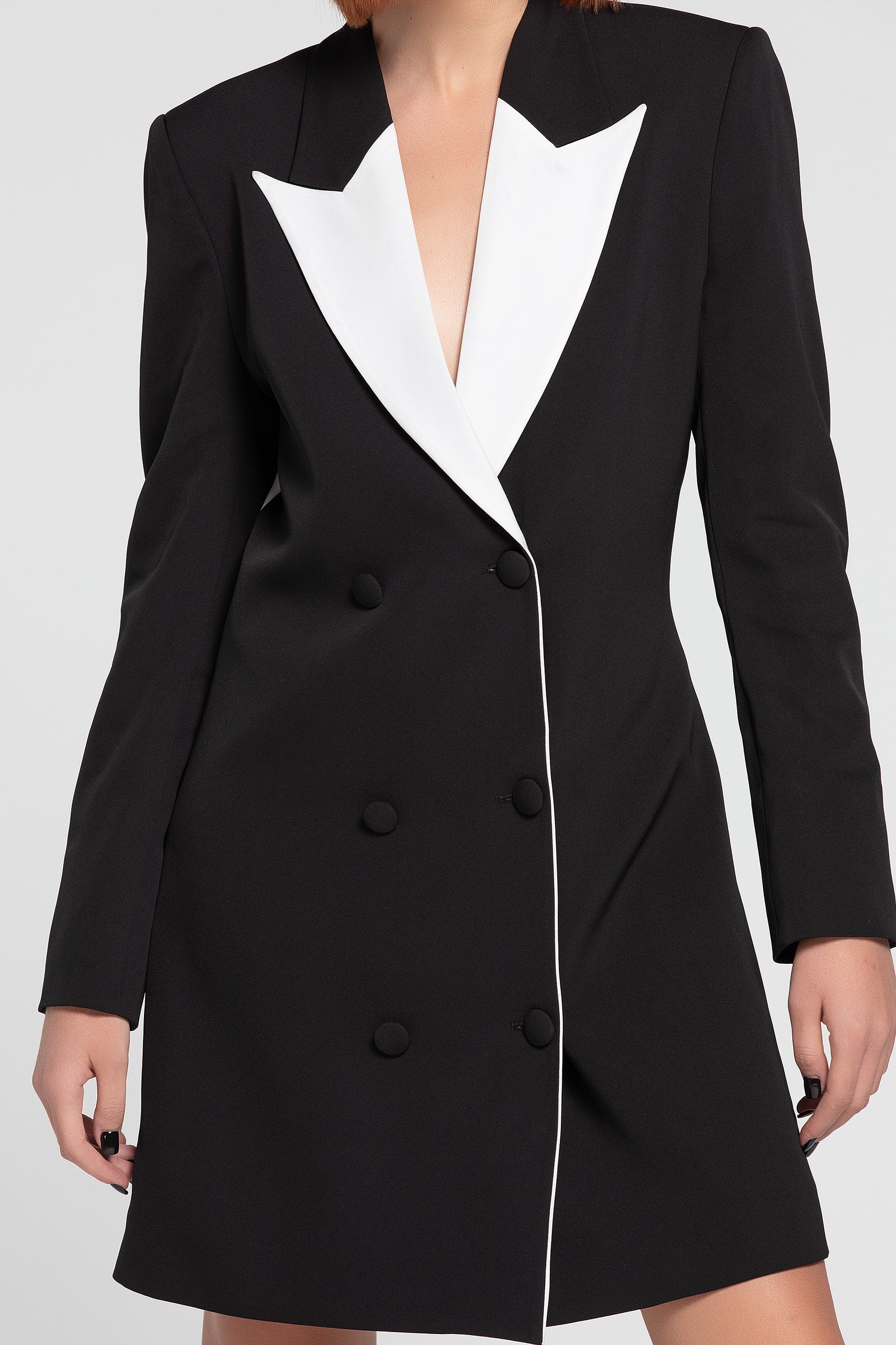 LILI OVERLAP BLAZER DRESS (B2B)