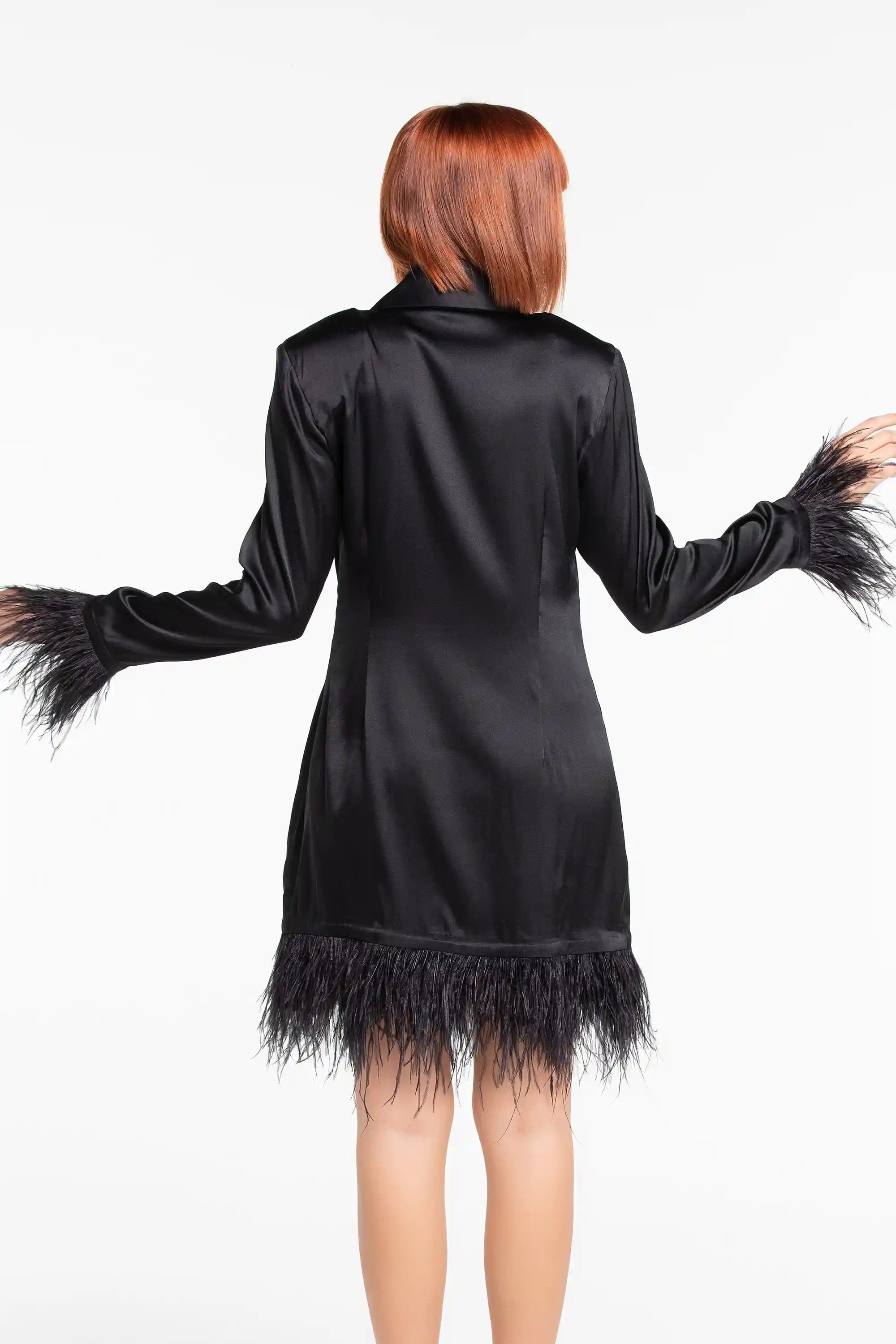 The Lili Satin Shirt Dress (B2B)