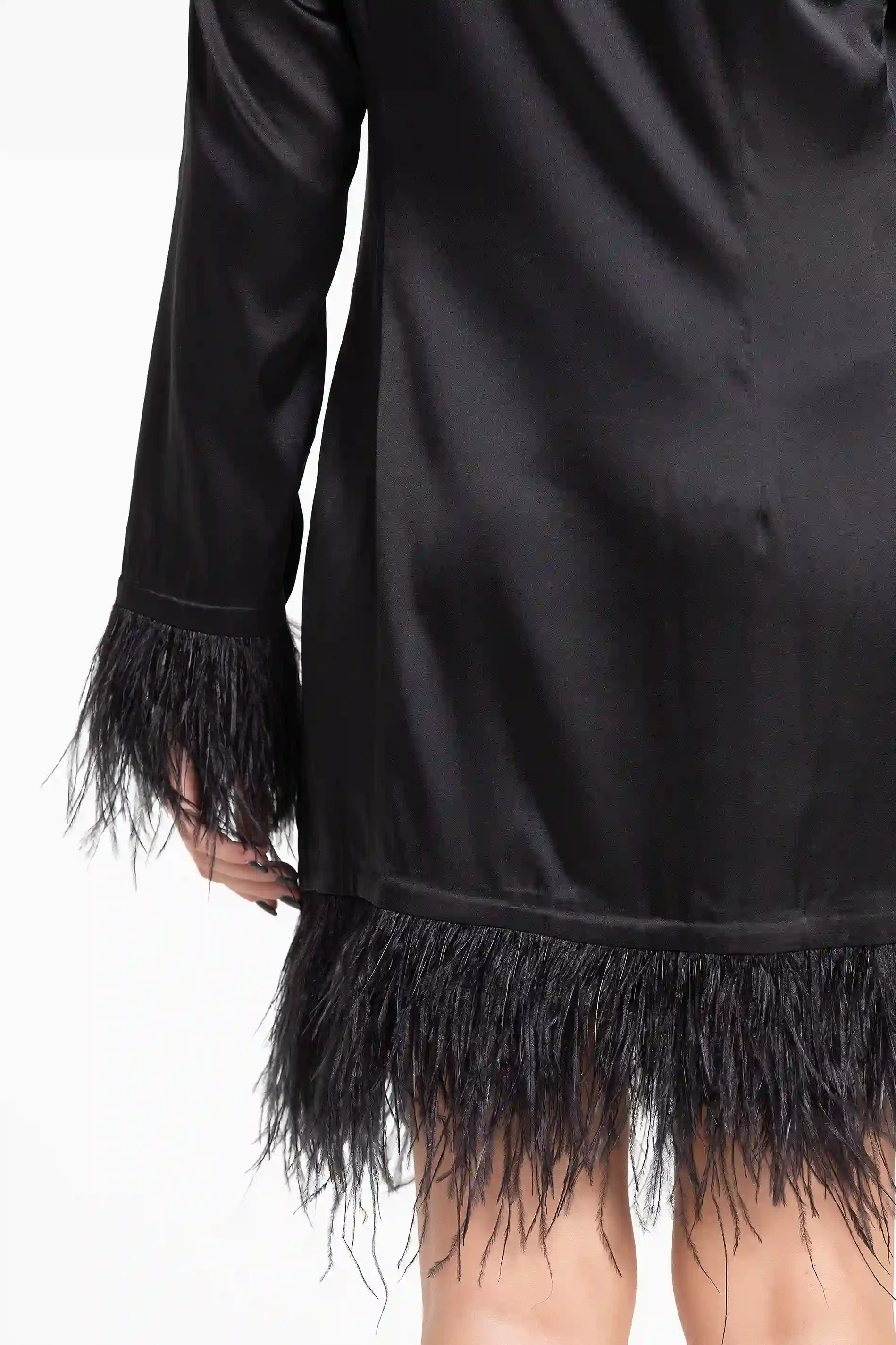 The Lili Satin Shirt Dress (B2B)