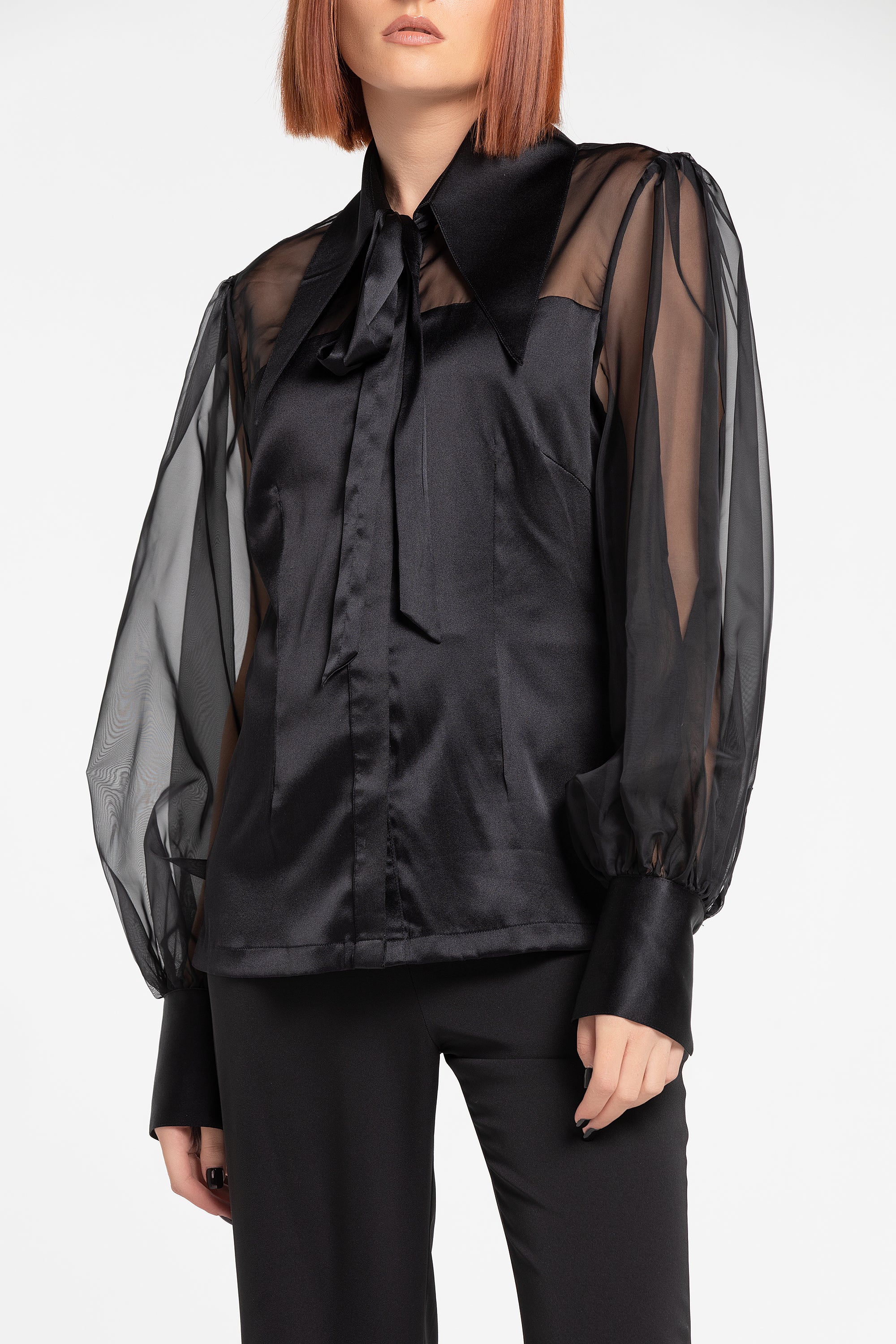 SILK ICONIC COLLAR SHIRT (B2B)