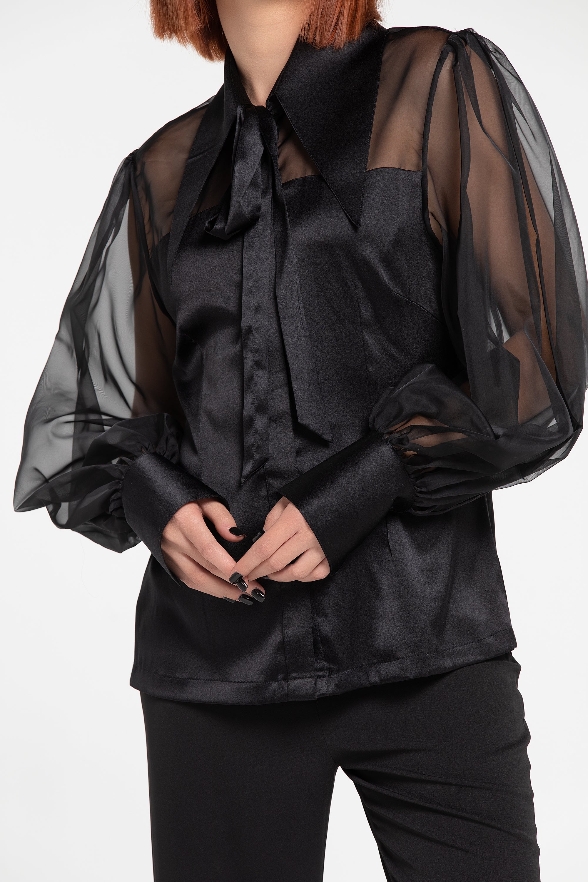 SILK ICONIC COLLAR SHIRT (B2B)