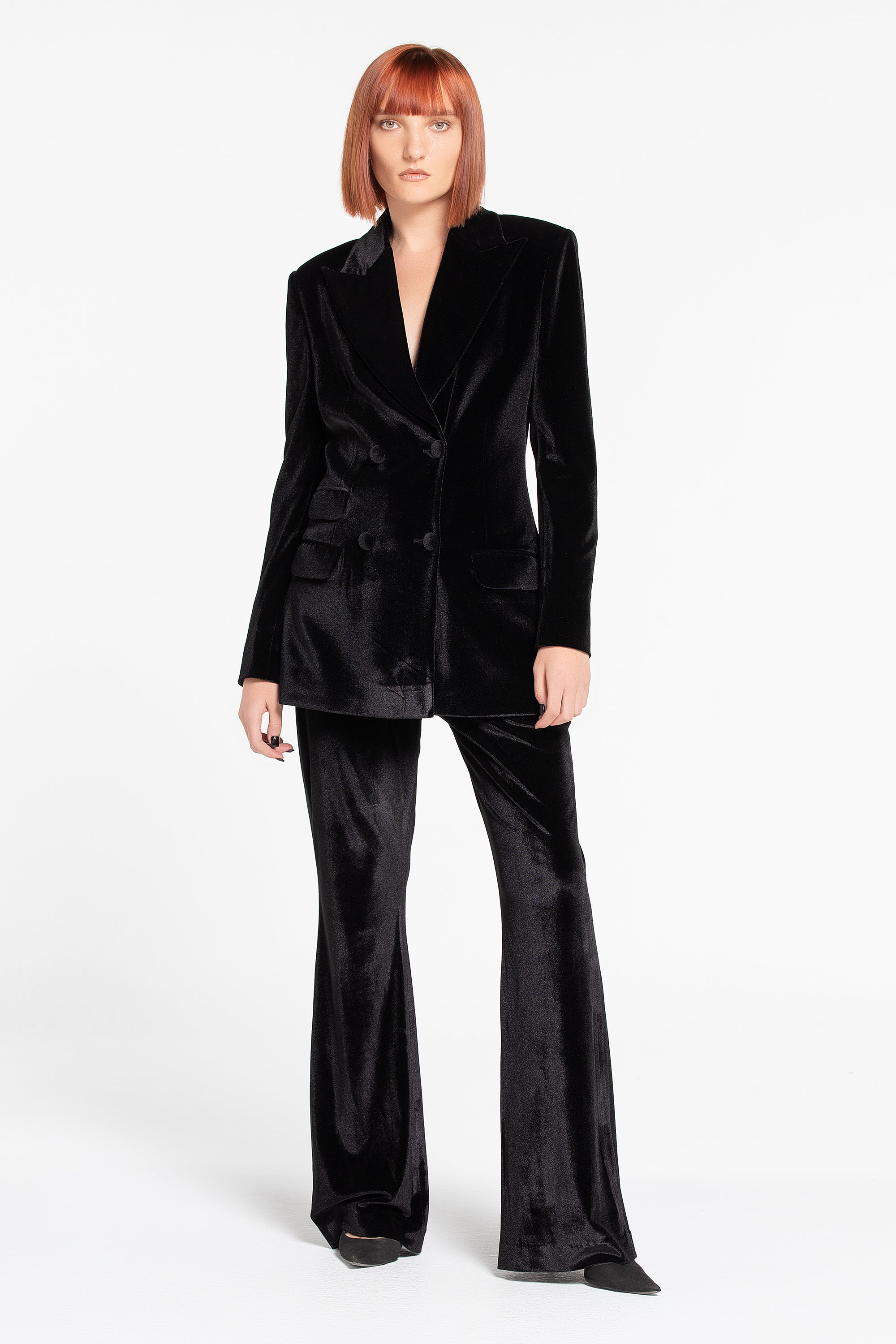 MISS LILI VELVET SUIT (B2B)