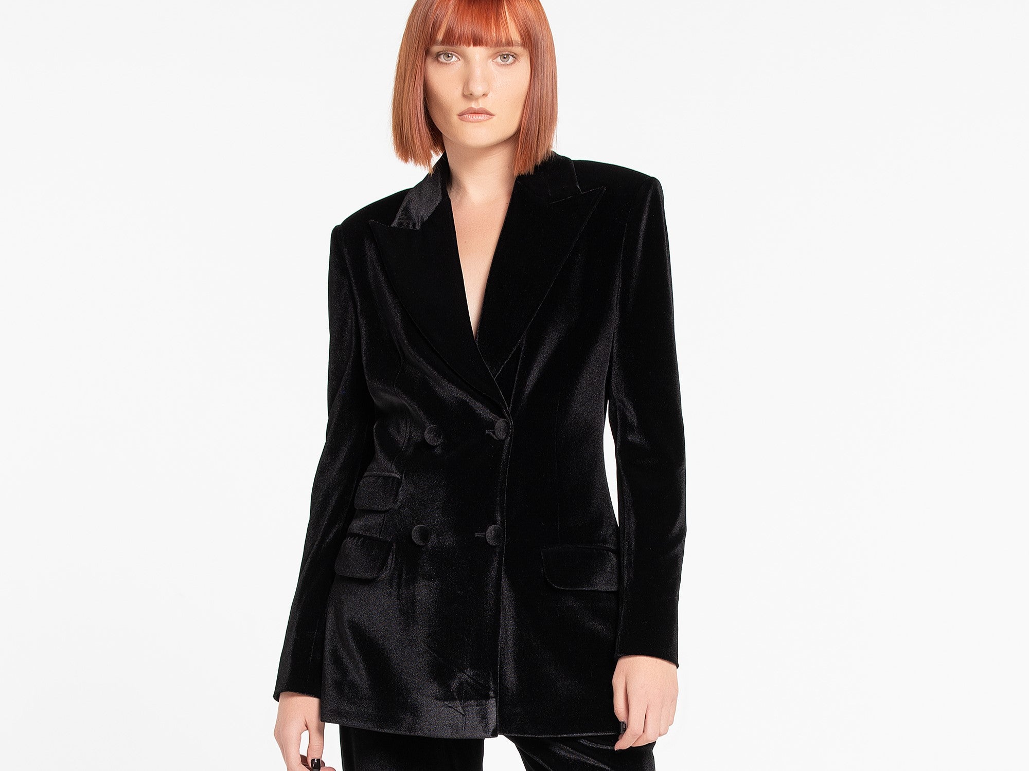 MISS LILI VELVET SUIT (B2B)