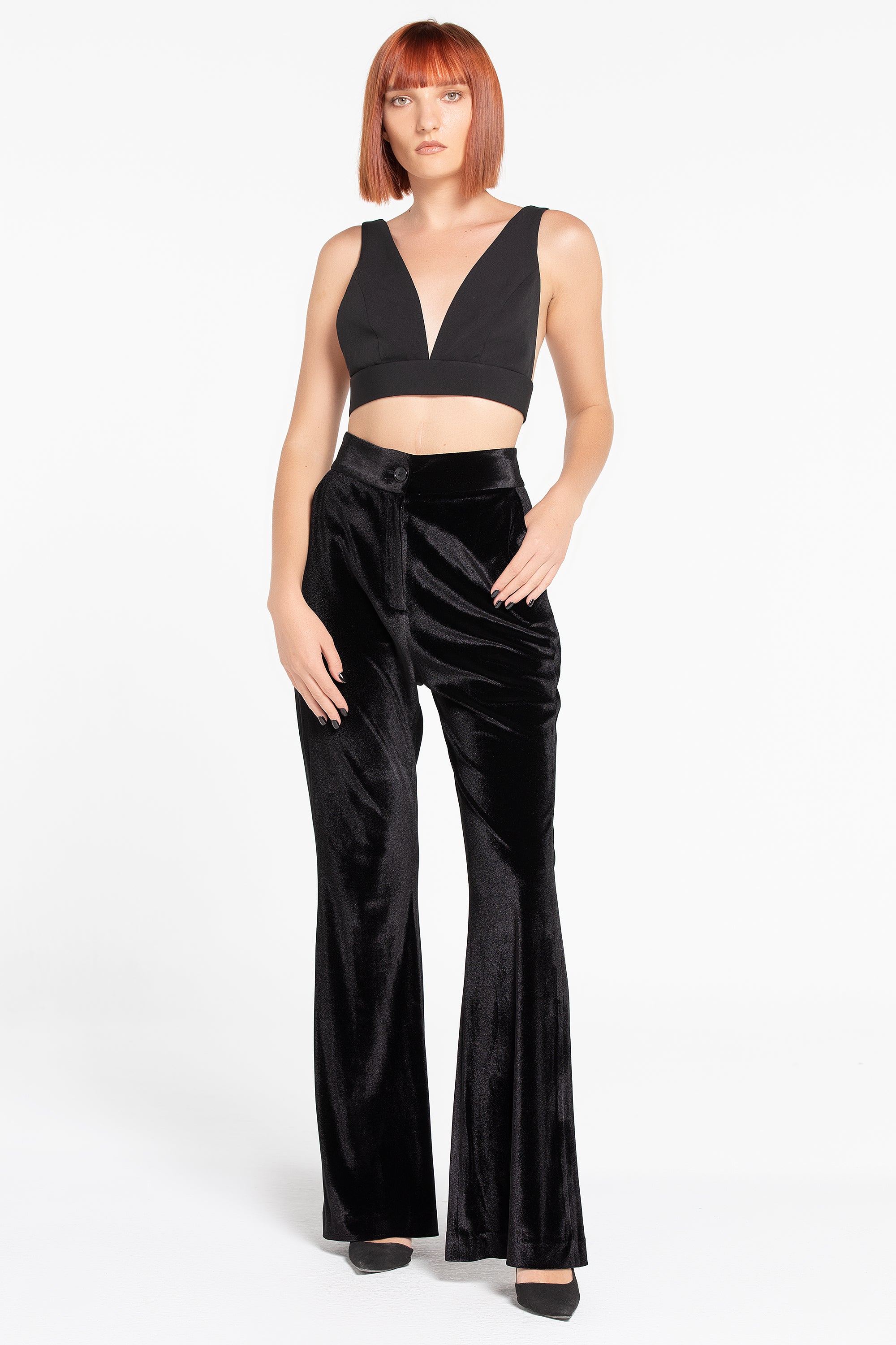 MISS LILI VELVET SUIT (B2B)