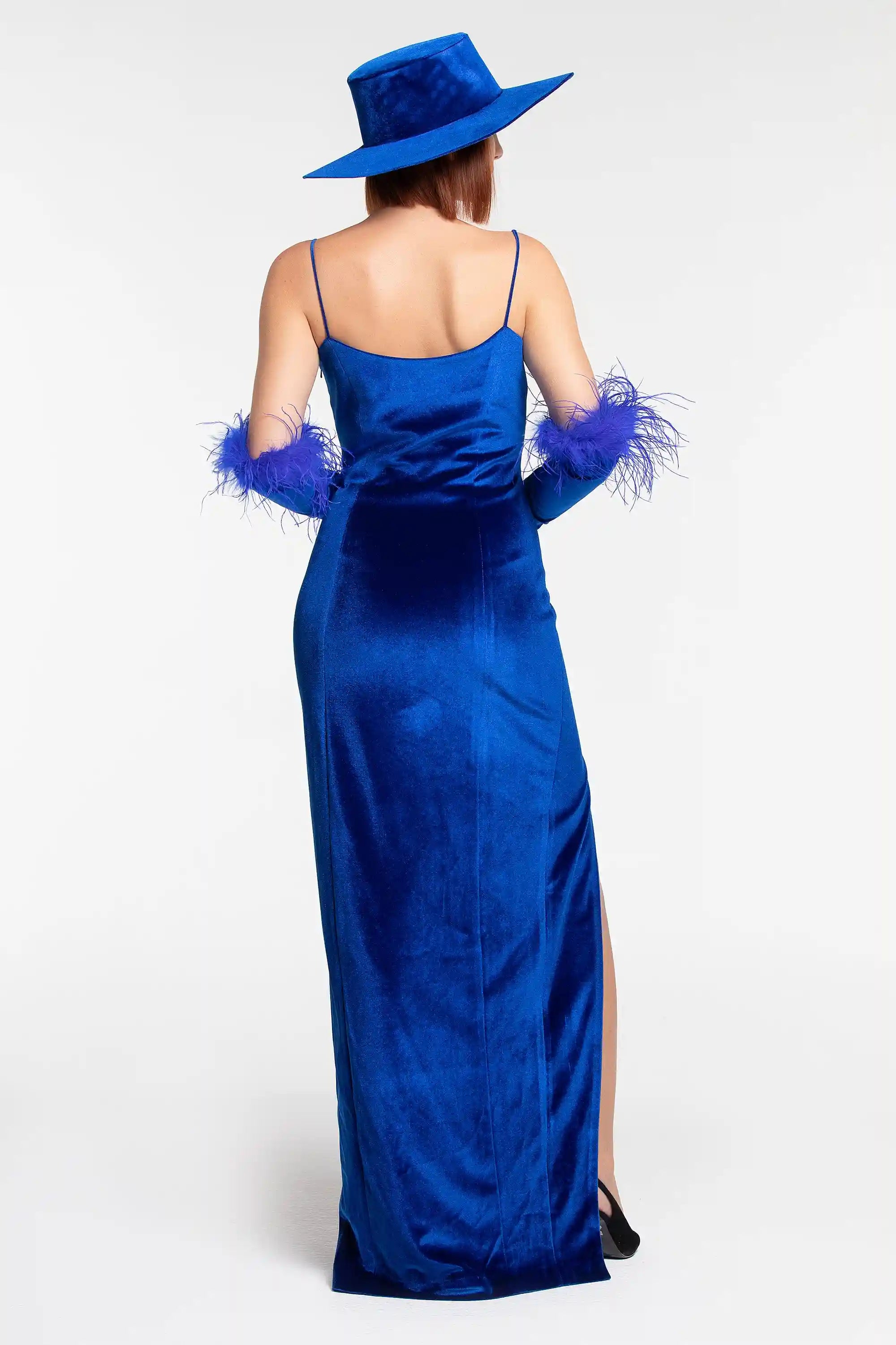 THE VELVET LONG DRESS (B2B)