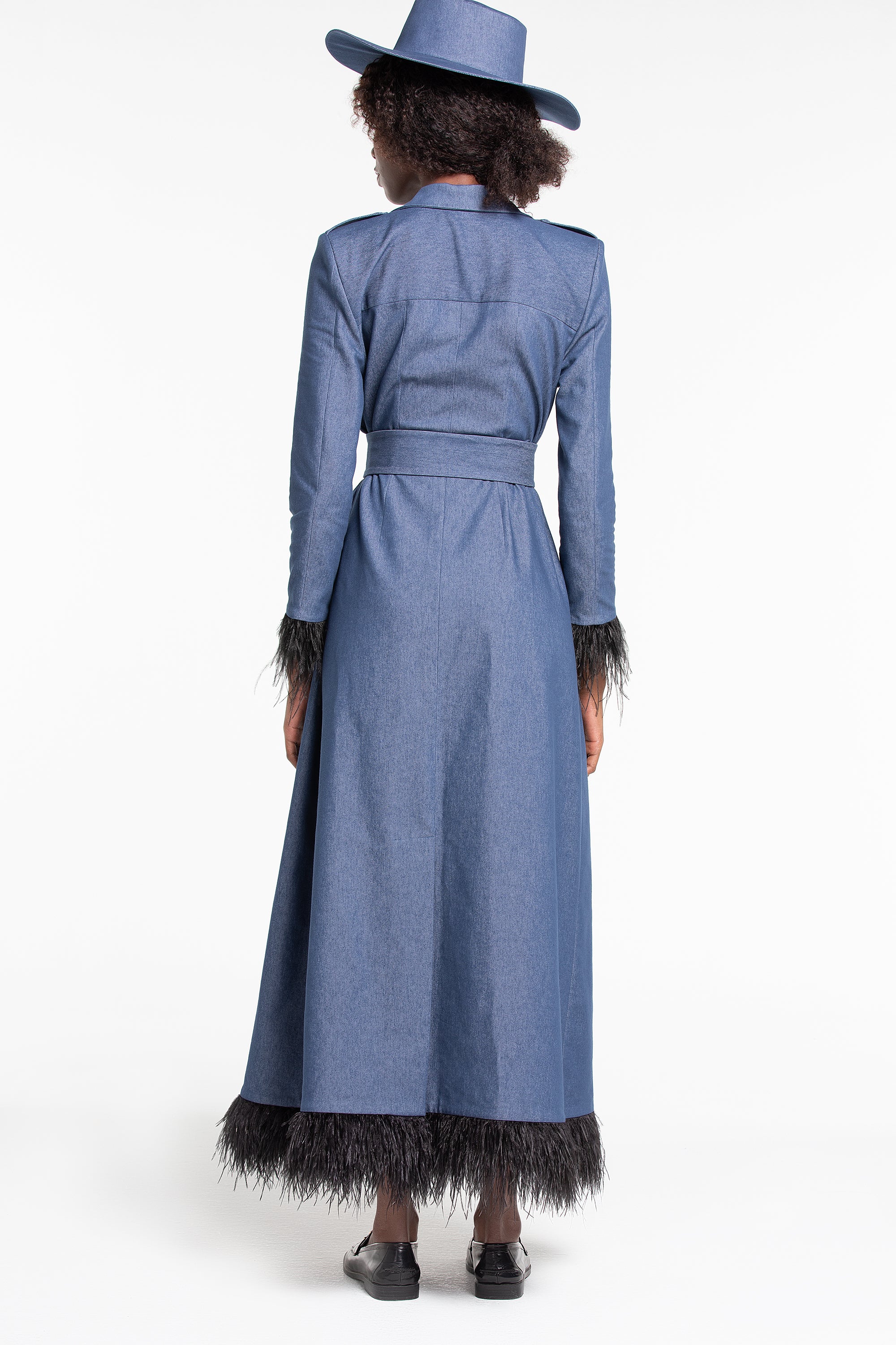 THE CLASSIC DENIM TRENCH COAT (B2B)