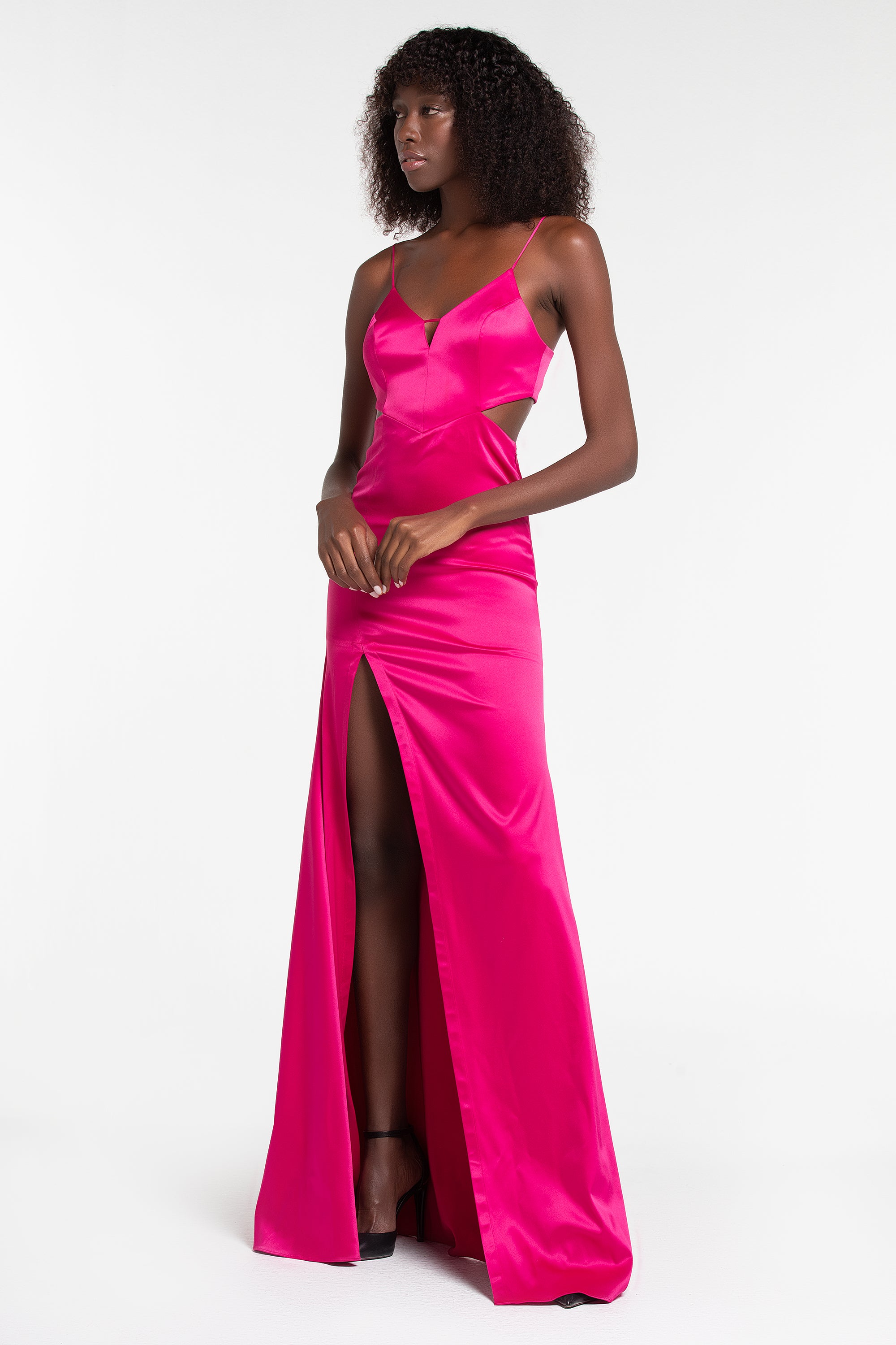 THE LILI CUTOUT LONG DRESS (B2B)