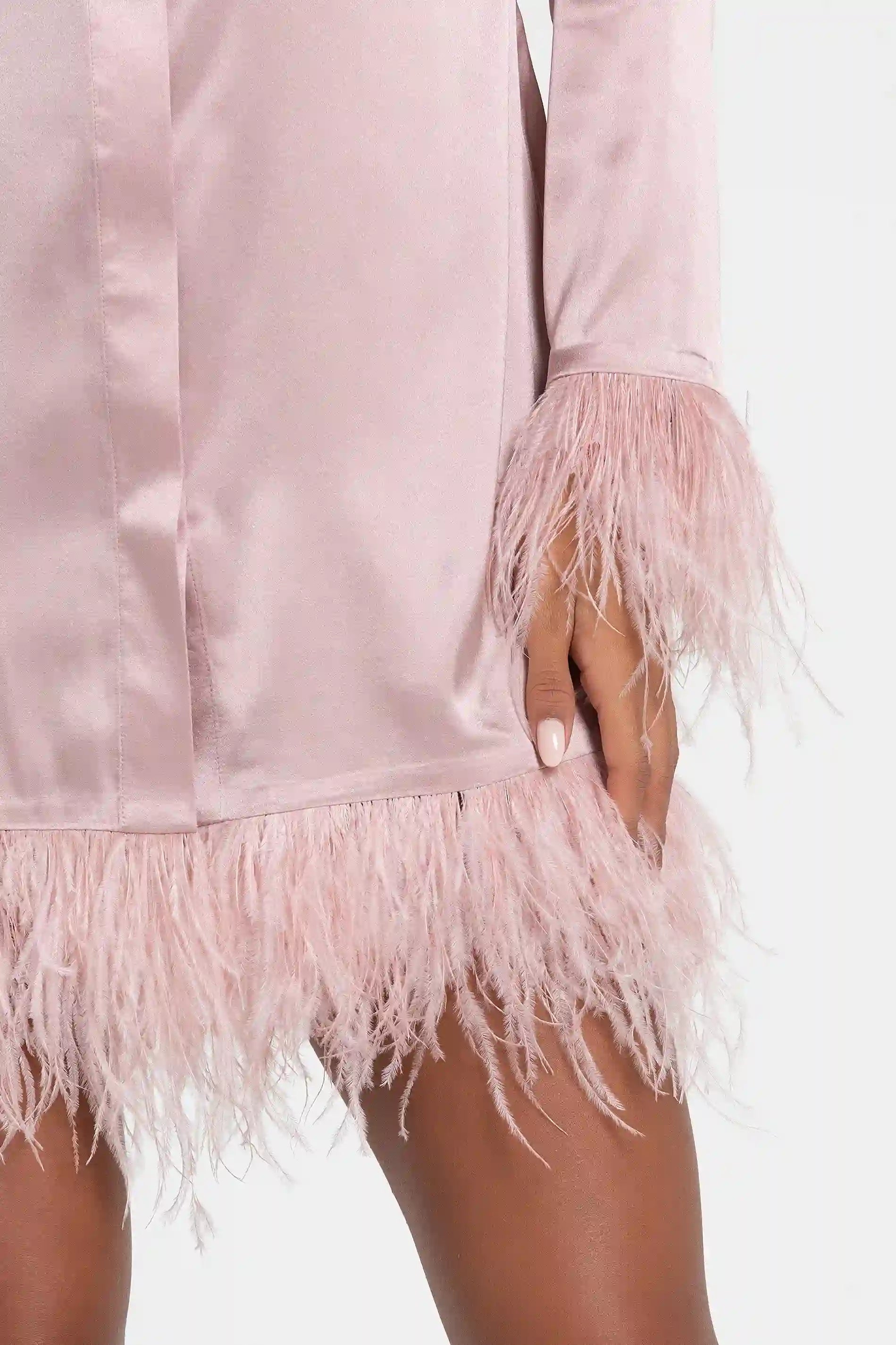 The Lili Satin Shirt Dress (B2B)