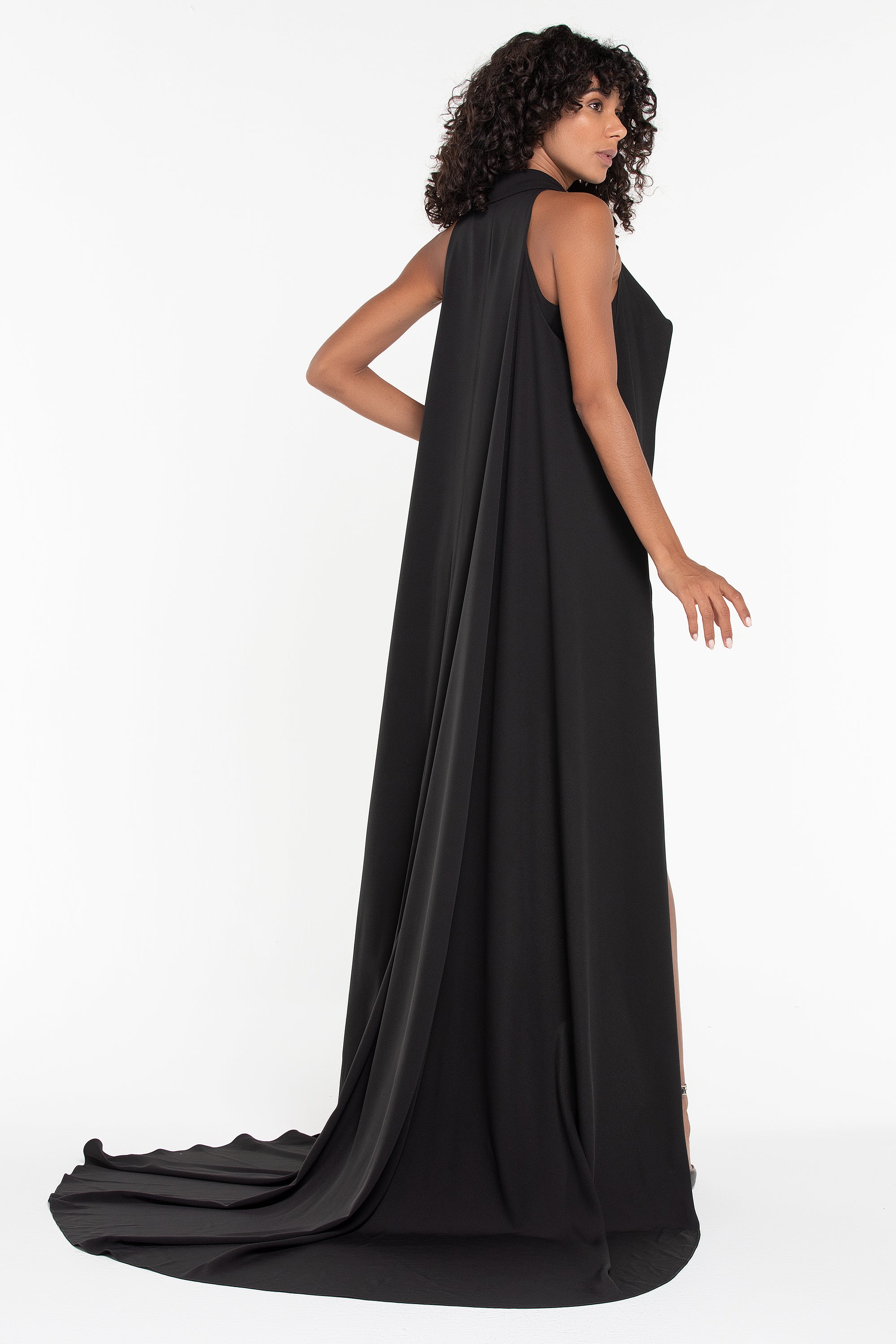 THE LILI CAPE VEST DRESS (B2B)