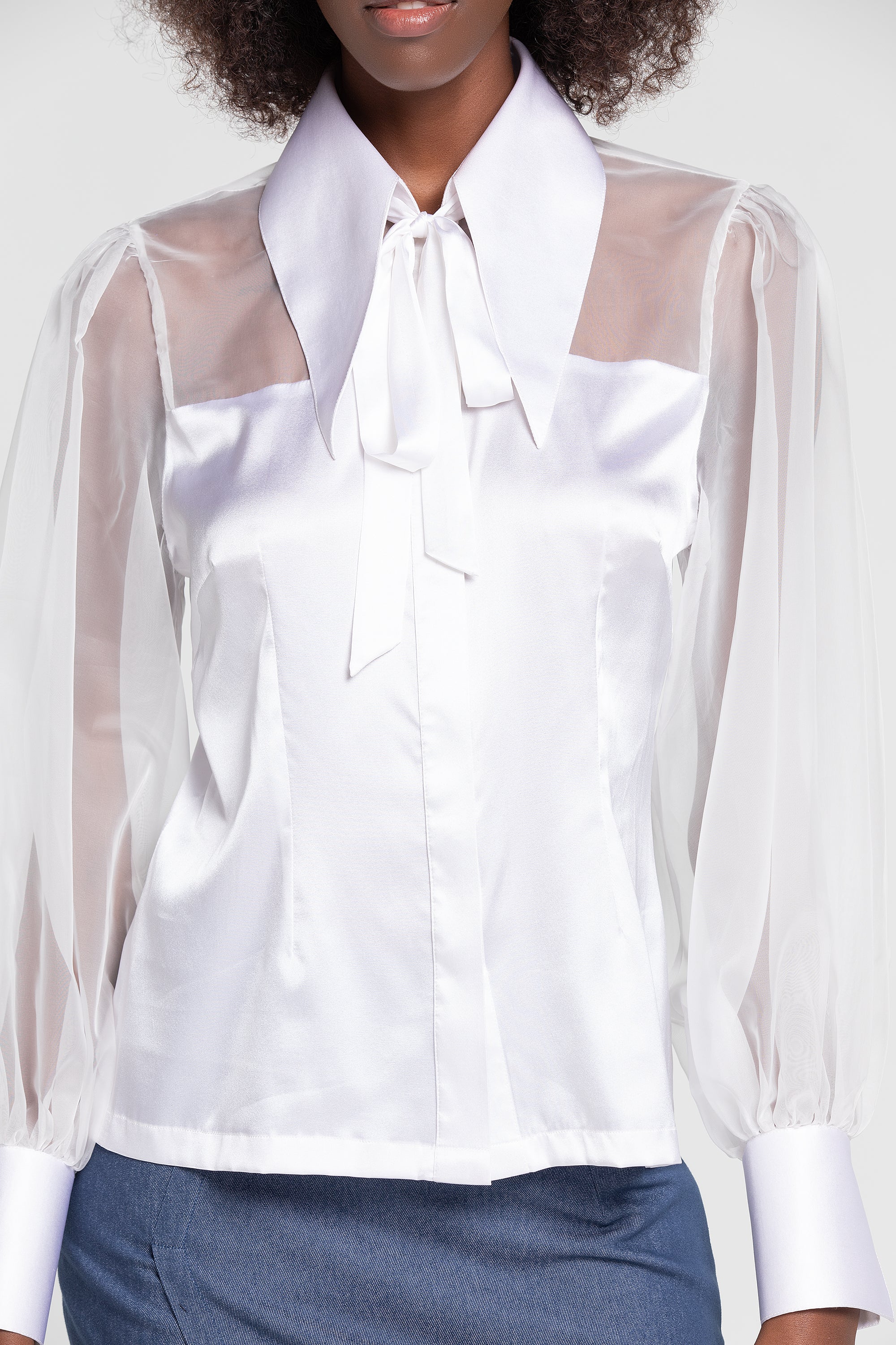 SILK ICONIC COLLAR SHIRT (B2B)