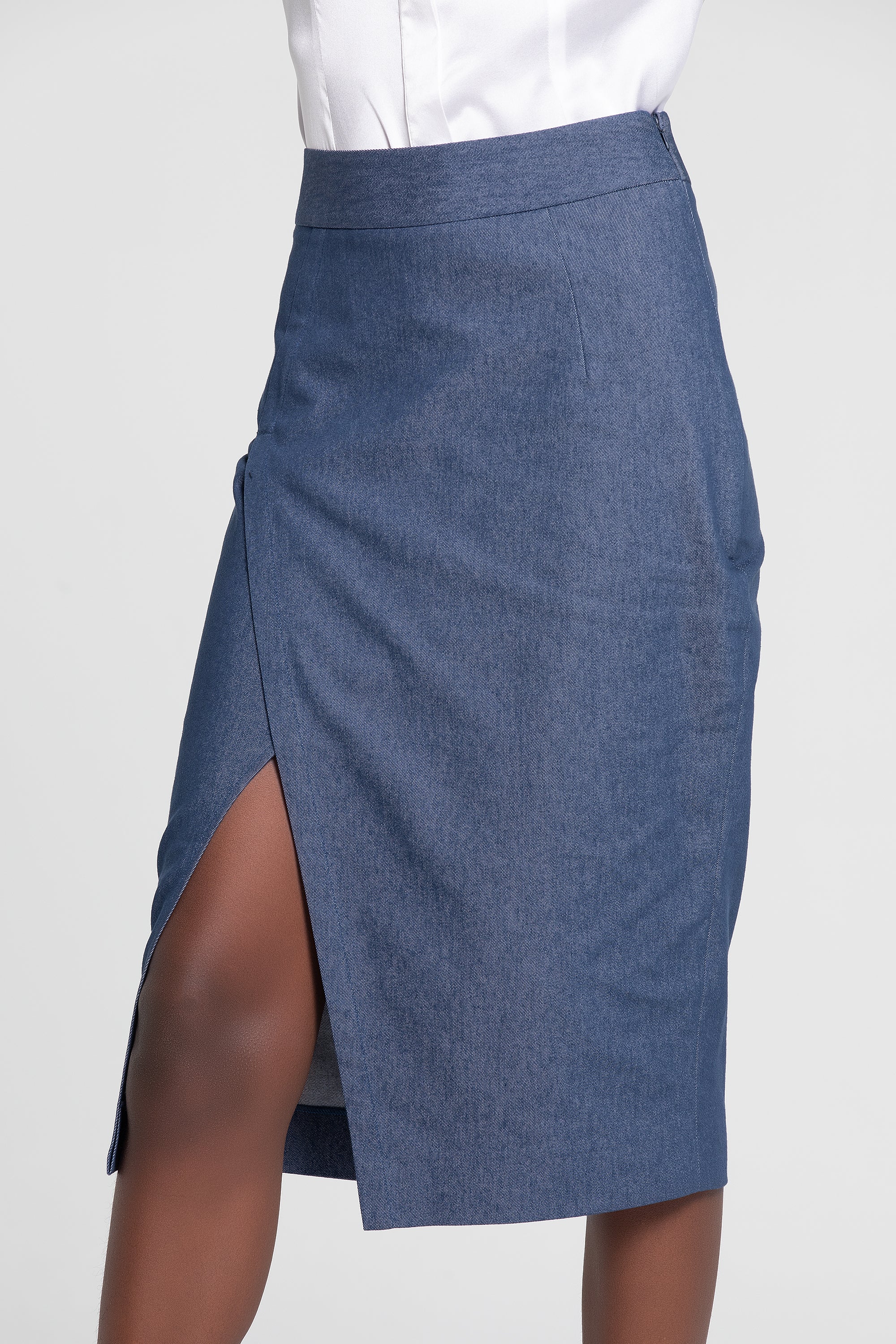 PENCIL DENIM SKIRT (B2B)