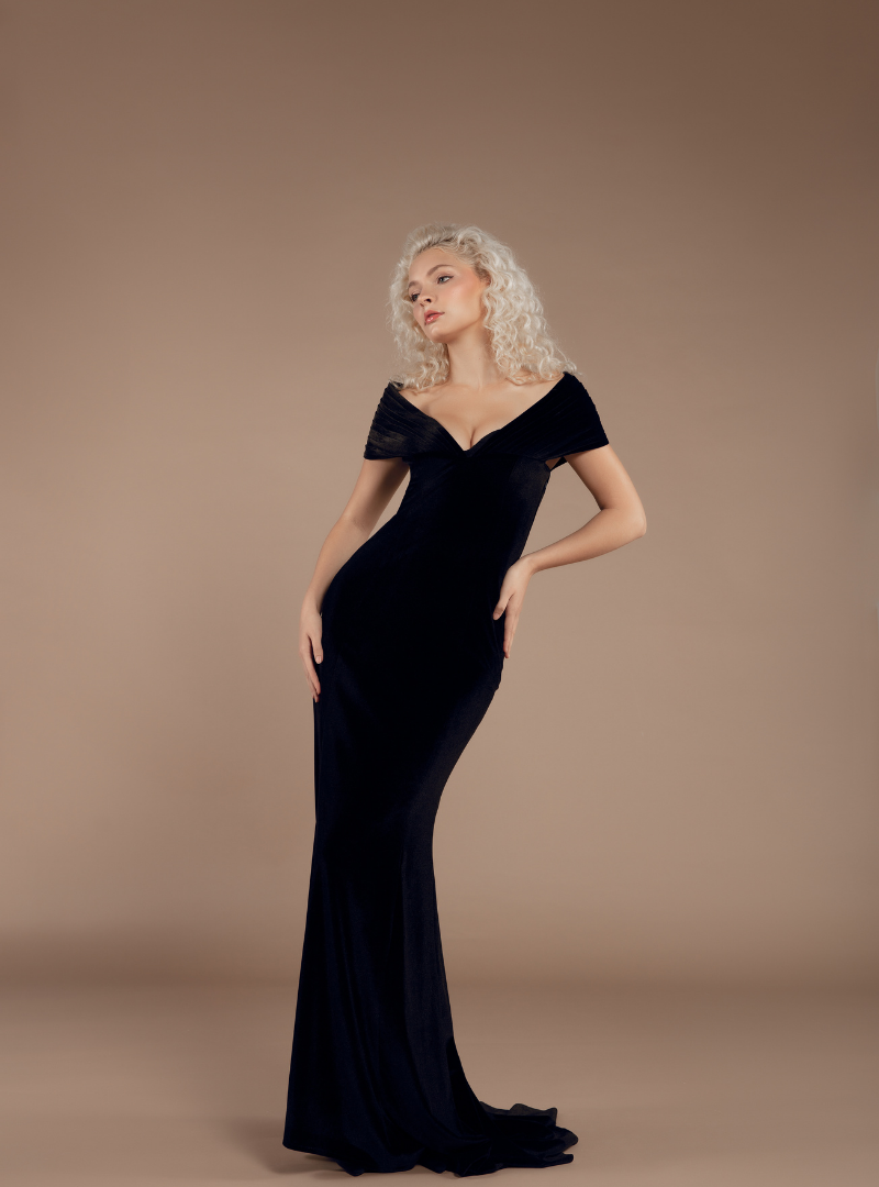 The Velvet Elegance gown