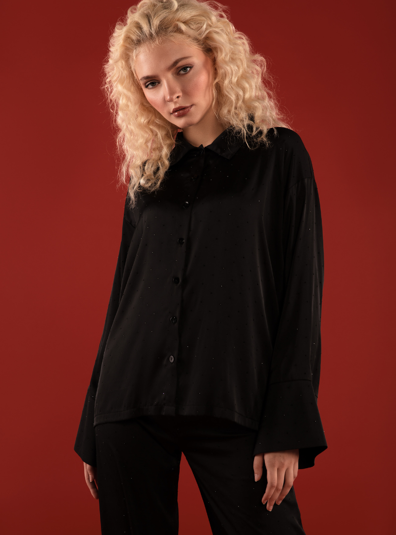 Crystal Satin Smart Casual Co-Ord