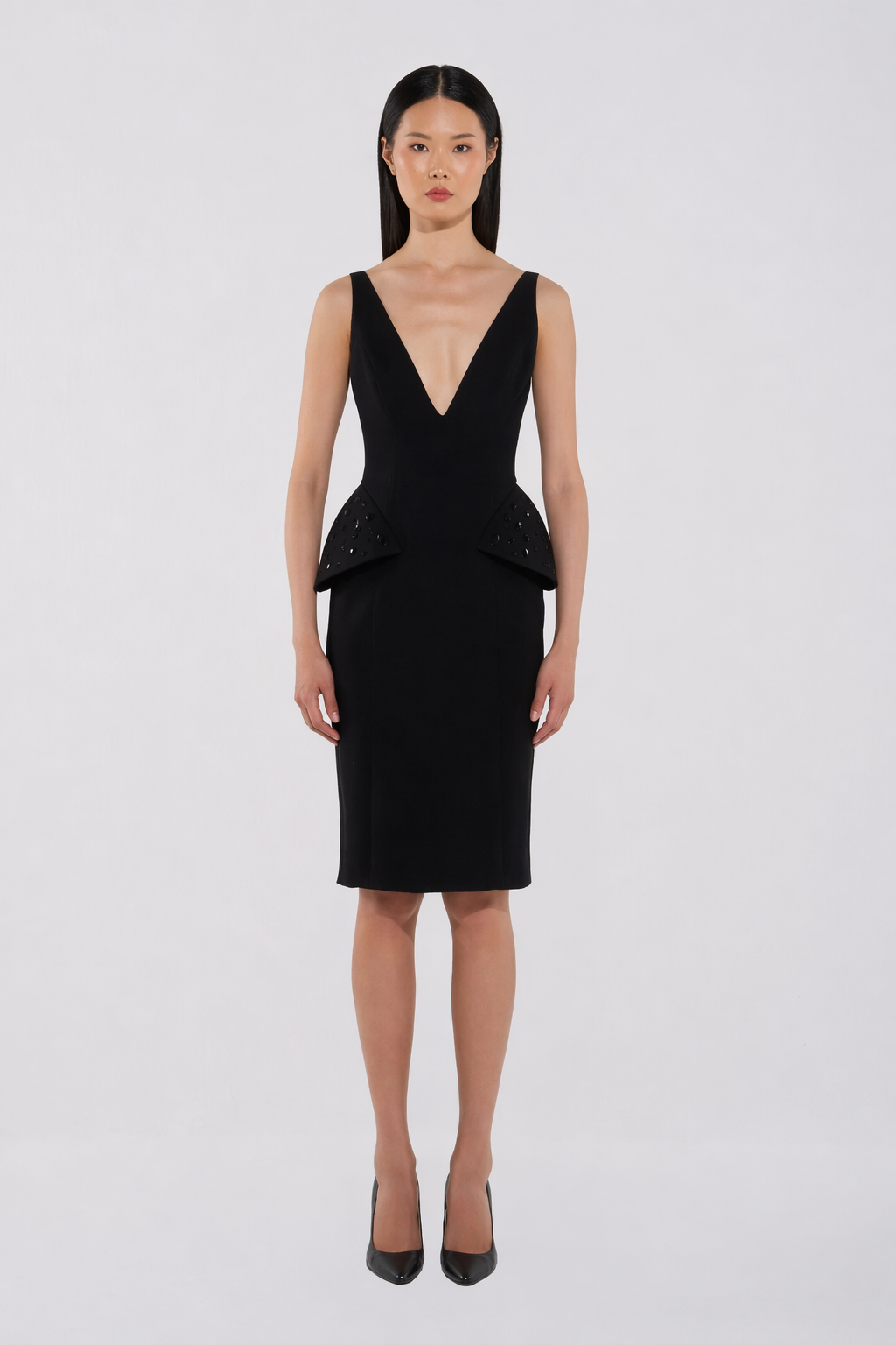 Sophisticated Sleeveless Tailored Dress