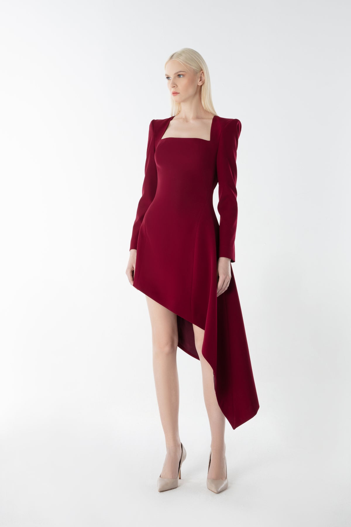 Assymetric Midi Dress