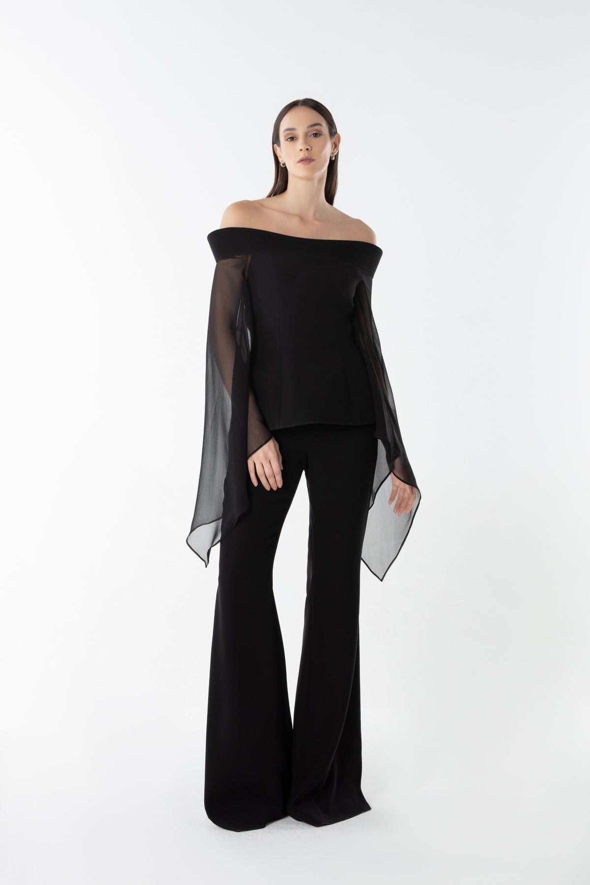 Fitted Off-Shoulder Top