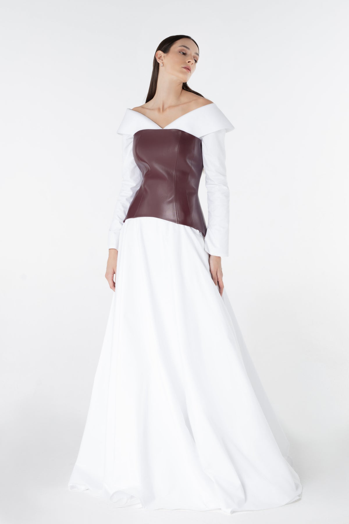 Vegan Leather Corset