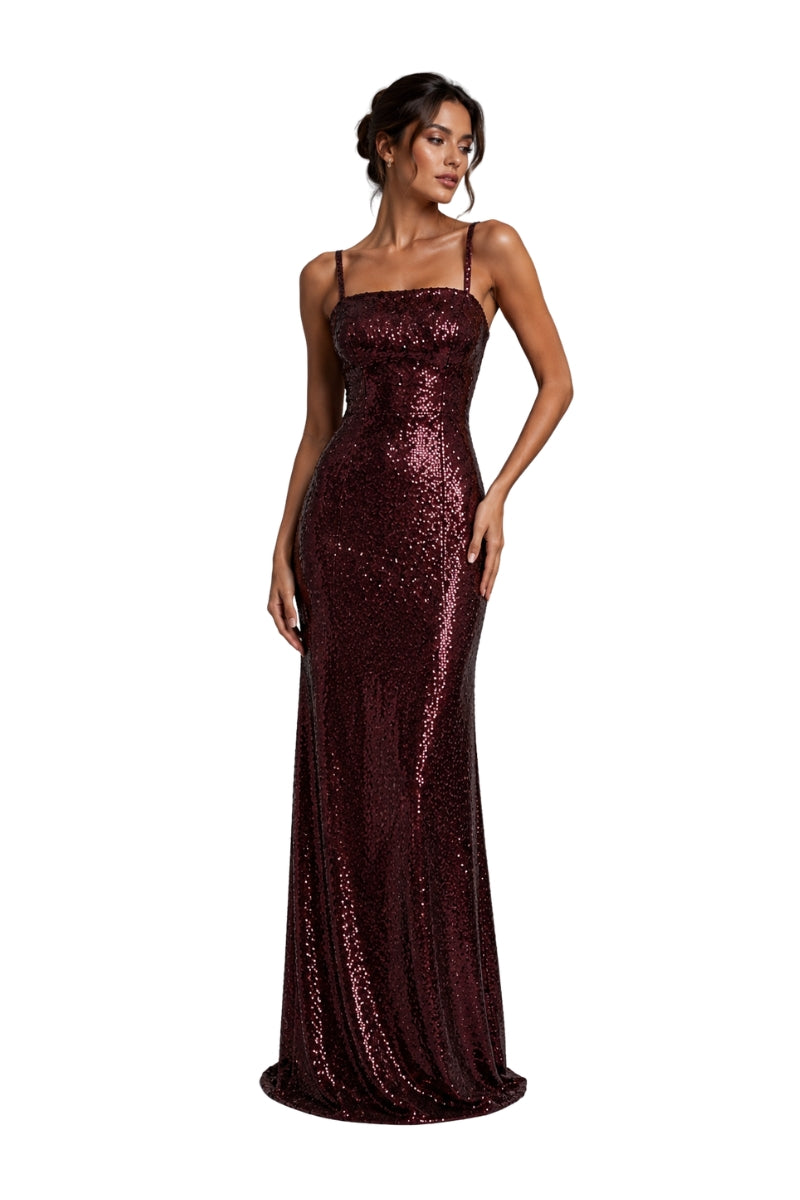 Sculpted Column Dress