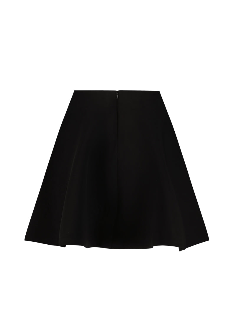 Mini Skirt with Crystal Buttons Co-ord