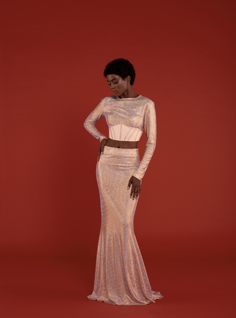 The Crystal Mermaid Skirt Co-Ord