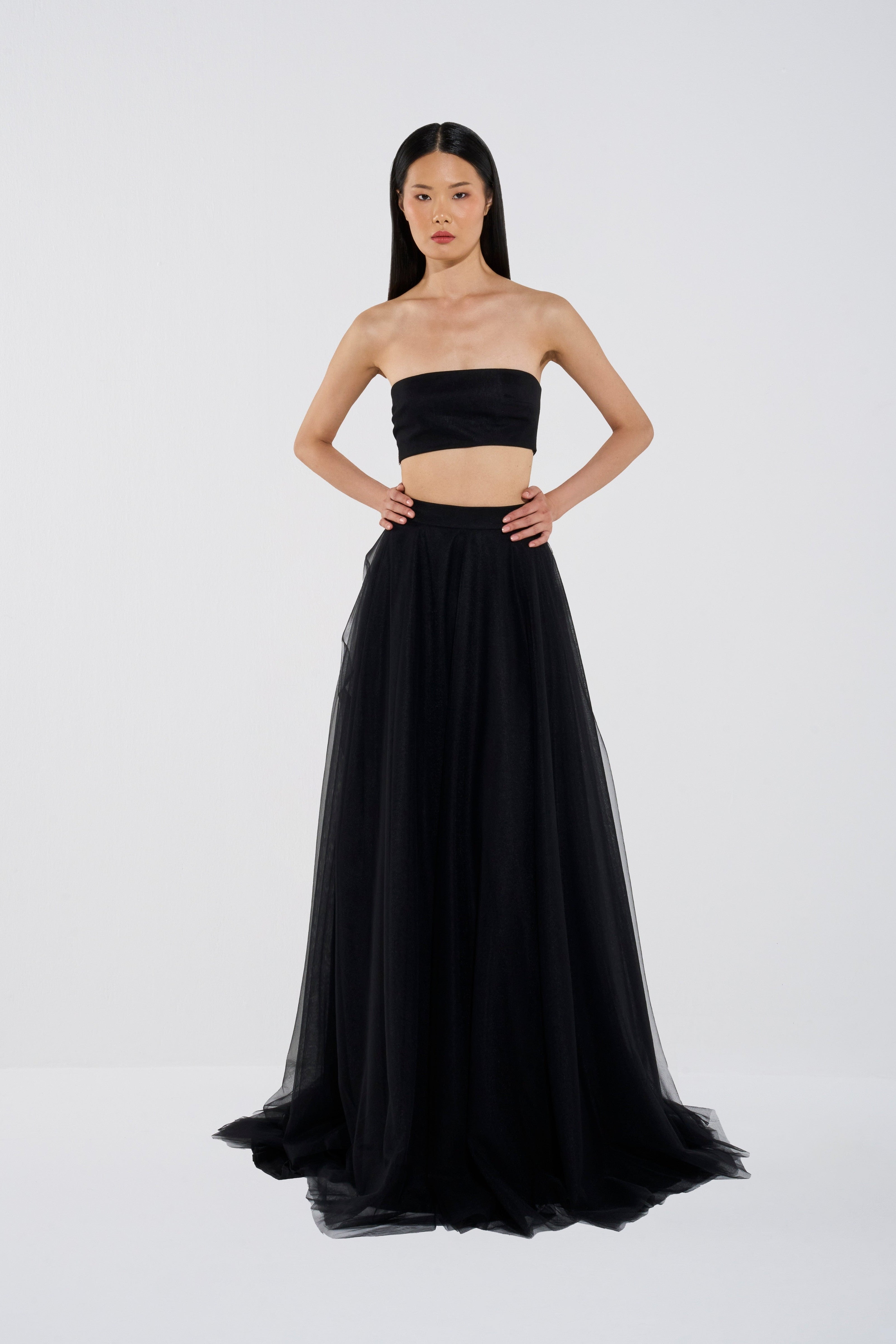 Crystal Embellished Bralette Top