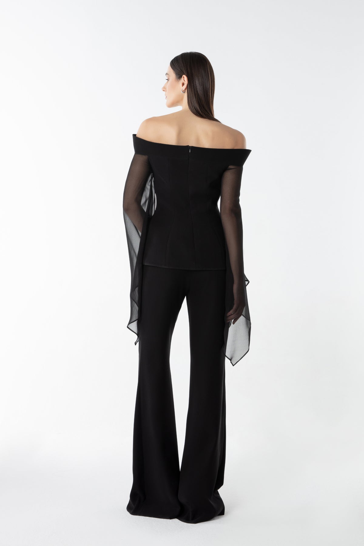 Fitted Off-Shoulder Top