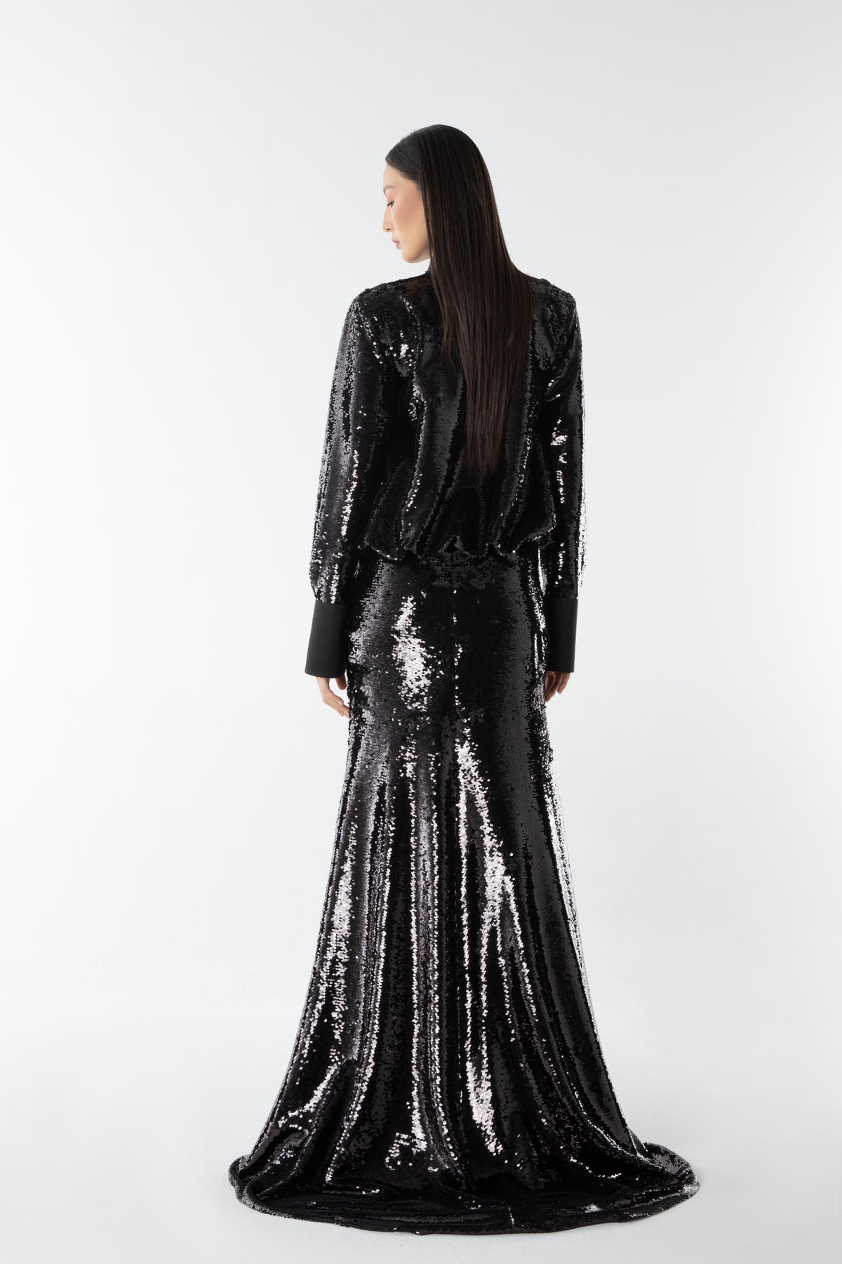 Sequin-emebellished Gown