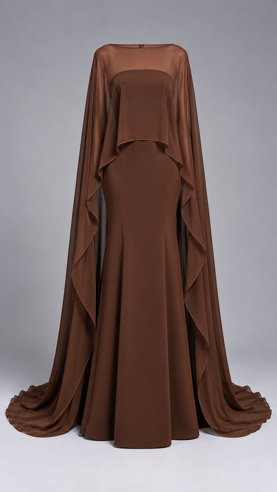 Cape Column Dress