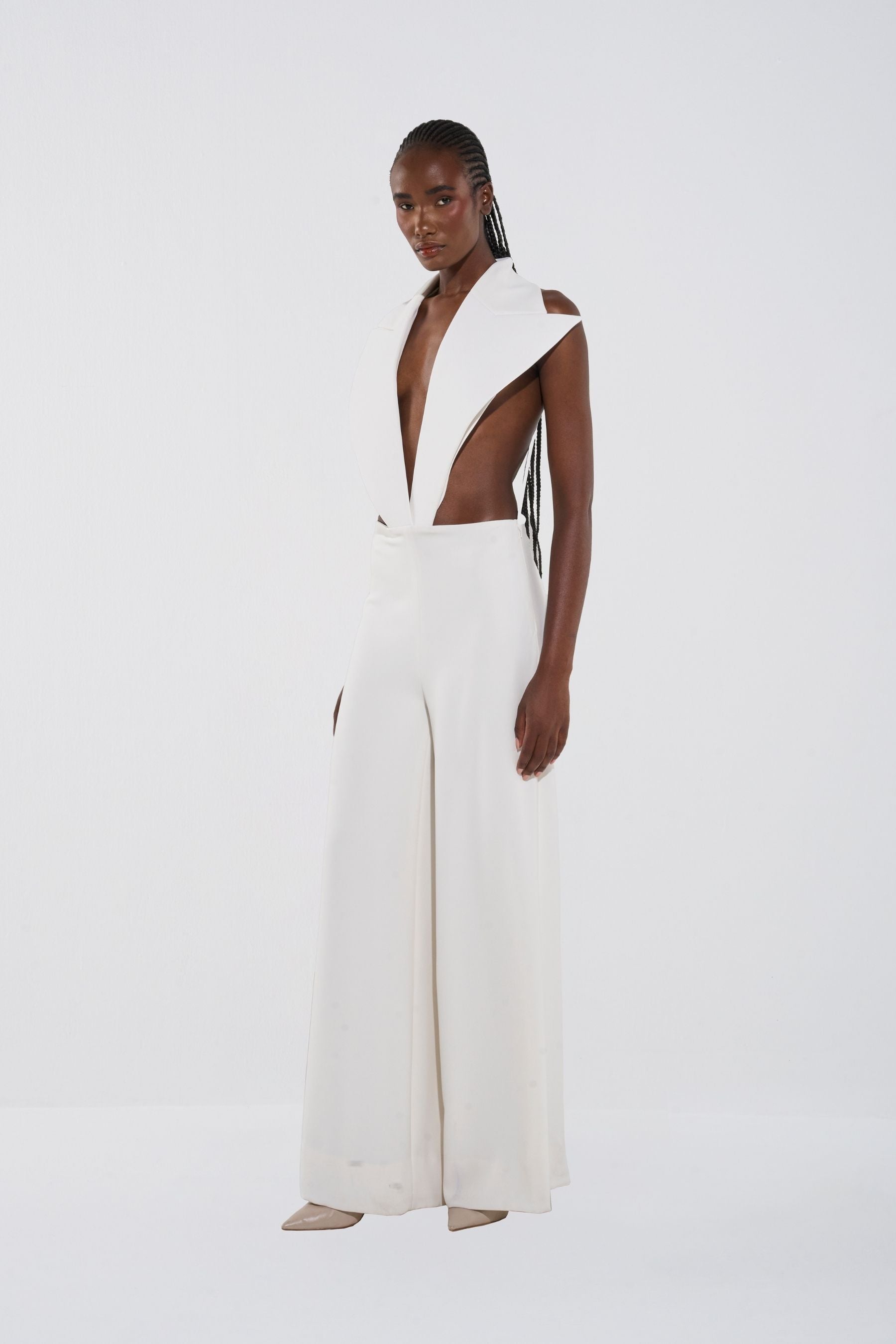 Stylish Tailored cut-out Jumpsuit