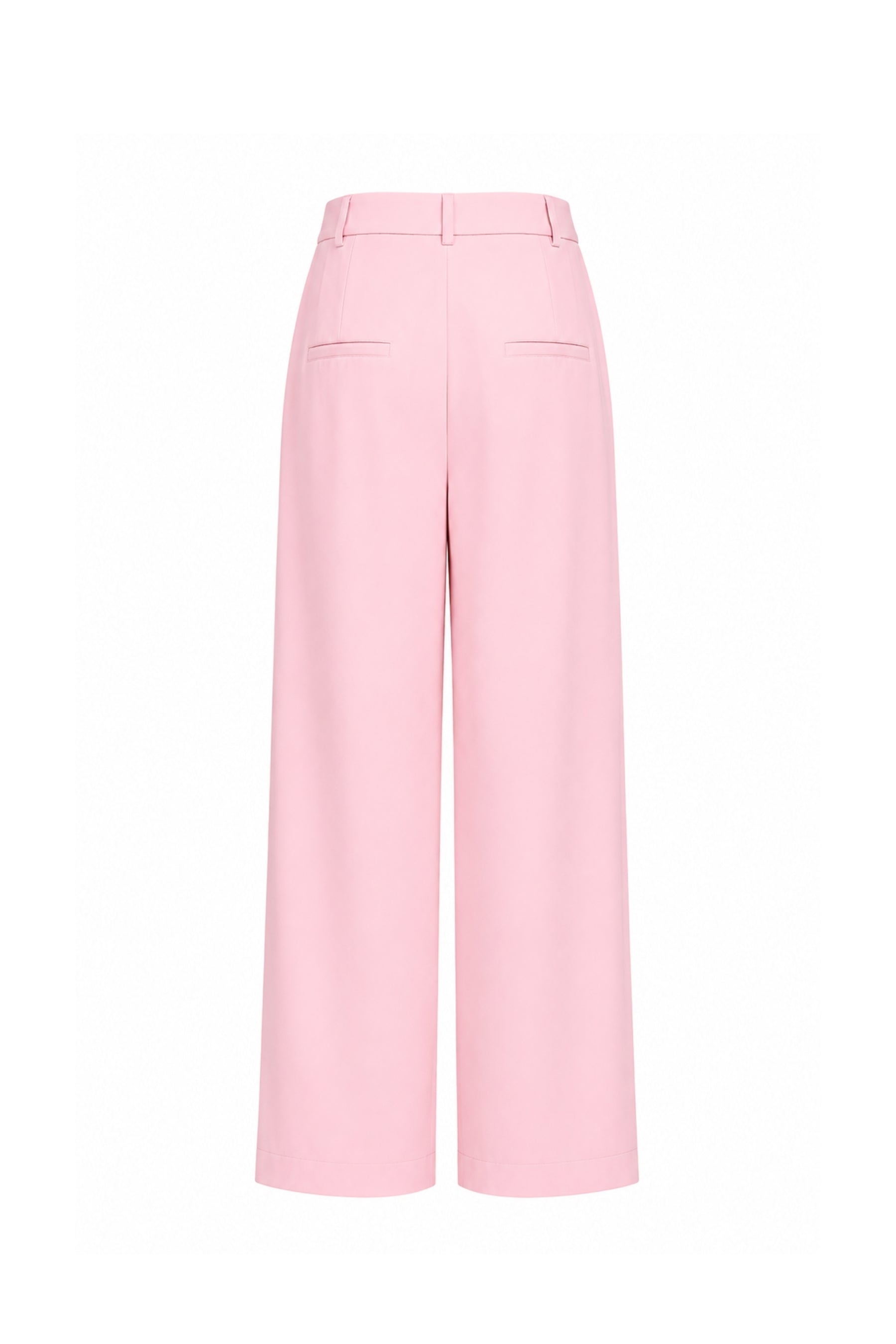 Plunge Crepe Vest & Tailored Jumpsuit Set