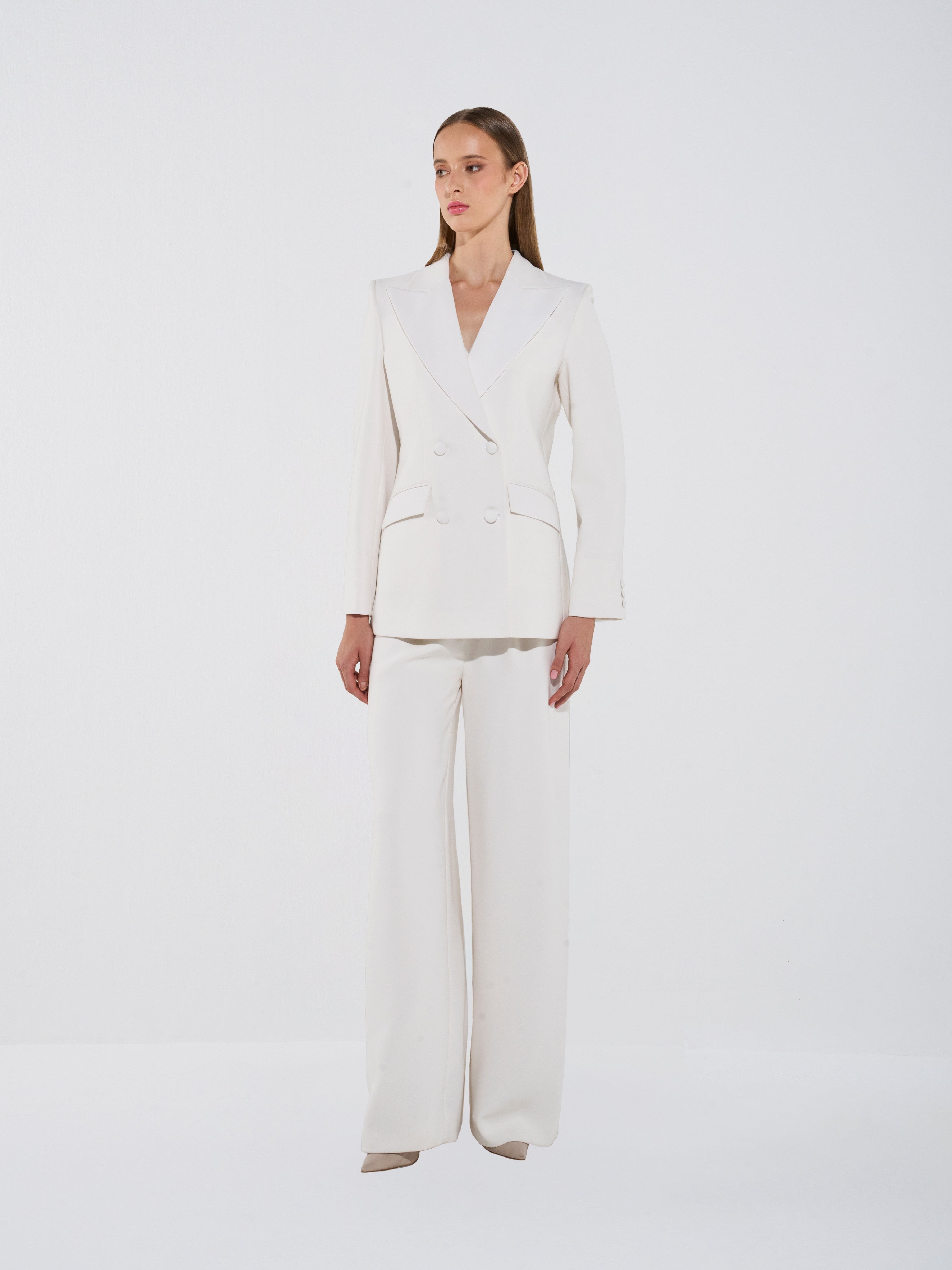 Effortless High-Waisted Wide-Leg Trousers