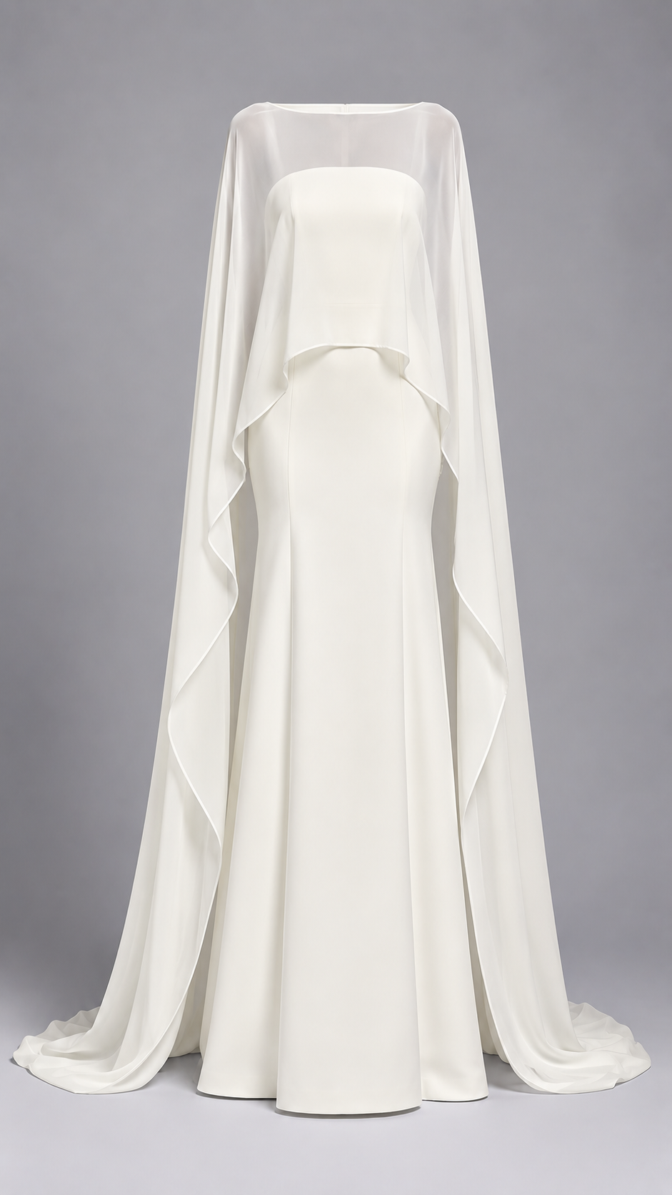 Cape Column Dress