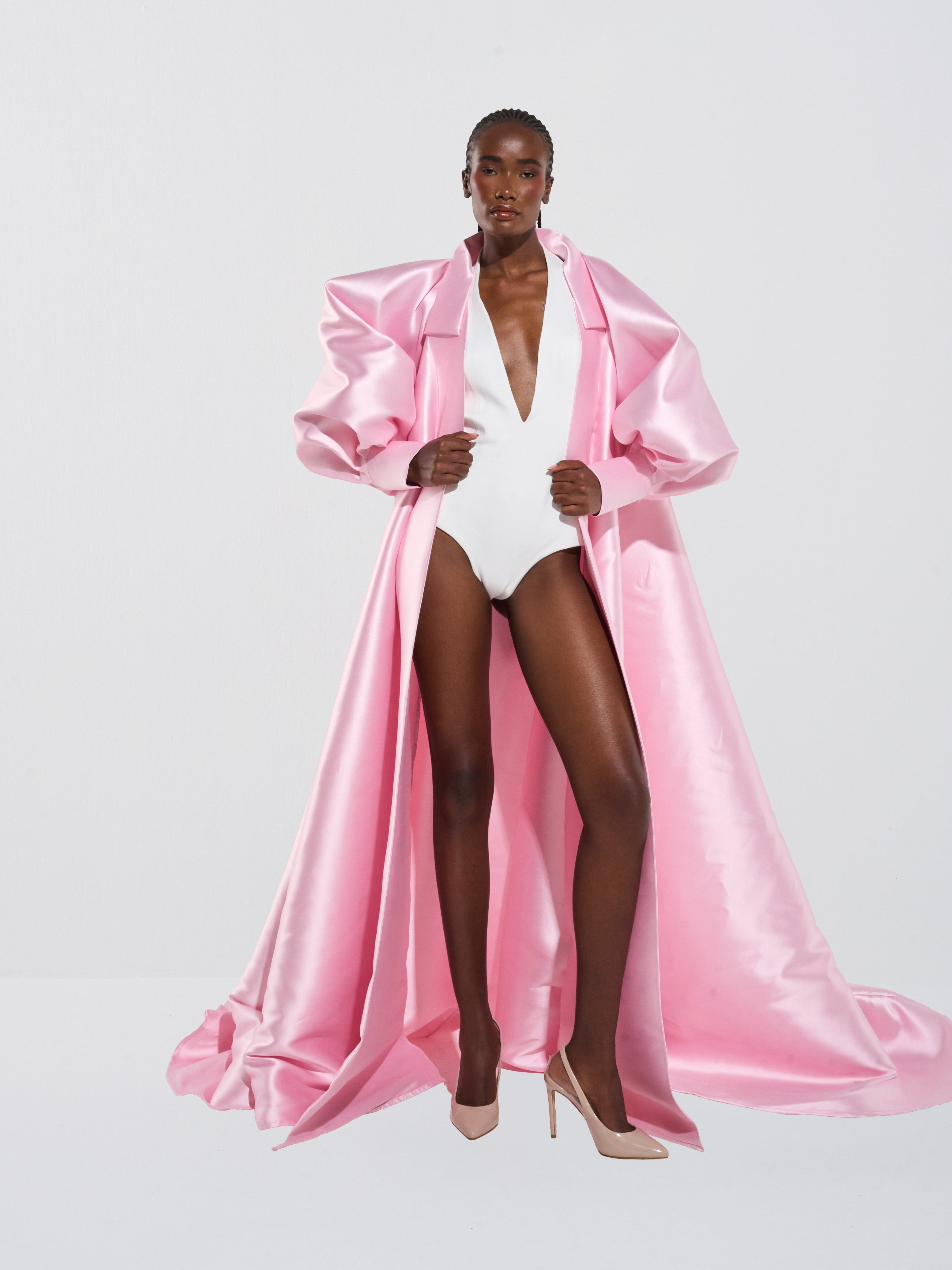 Statement Coat & Mini Dress Set