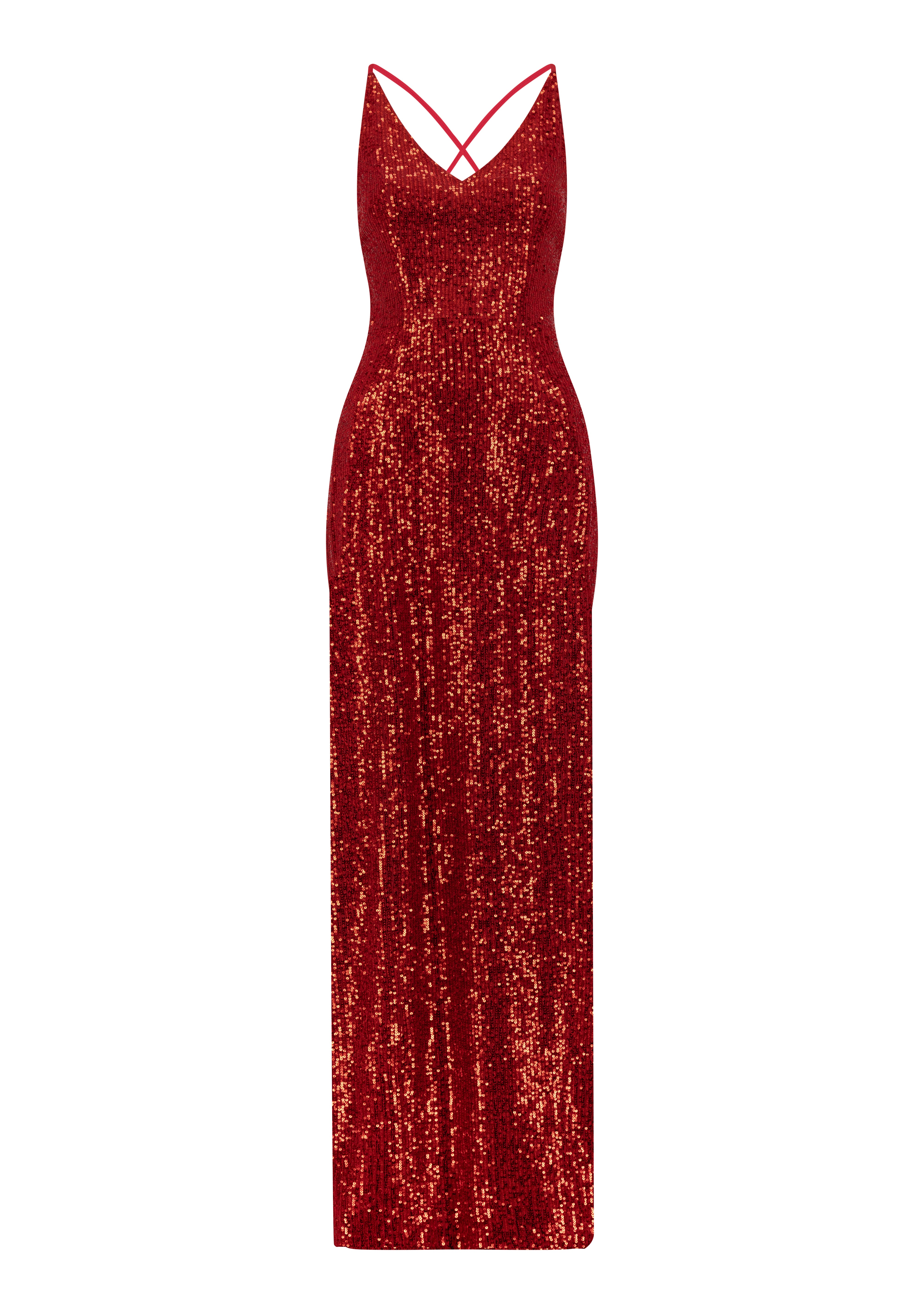 The V-Neck Sequin Dress