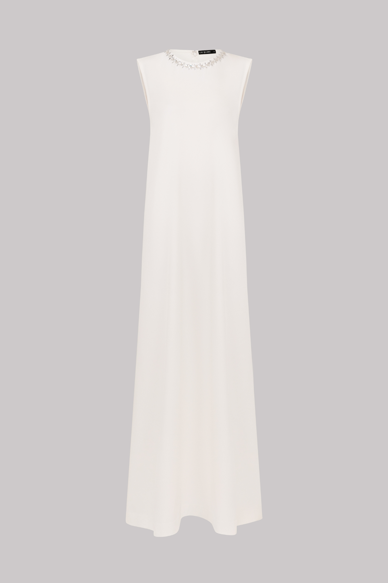 Soft Inner Slip Dress with crystal detailing R04D24