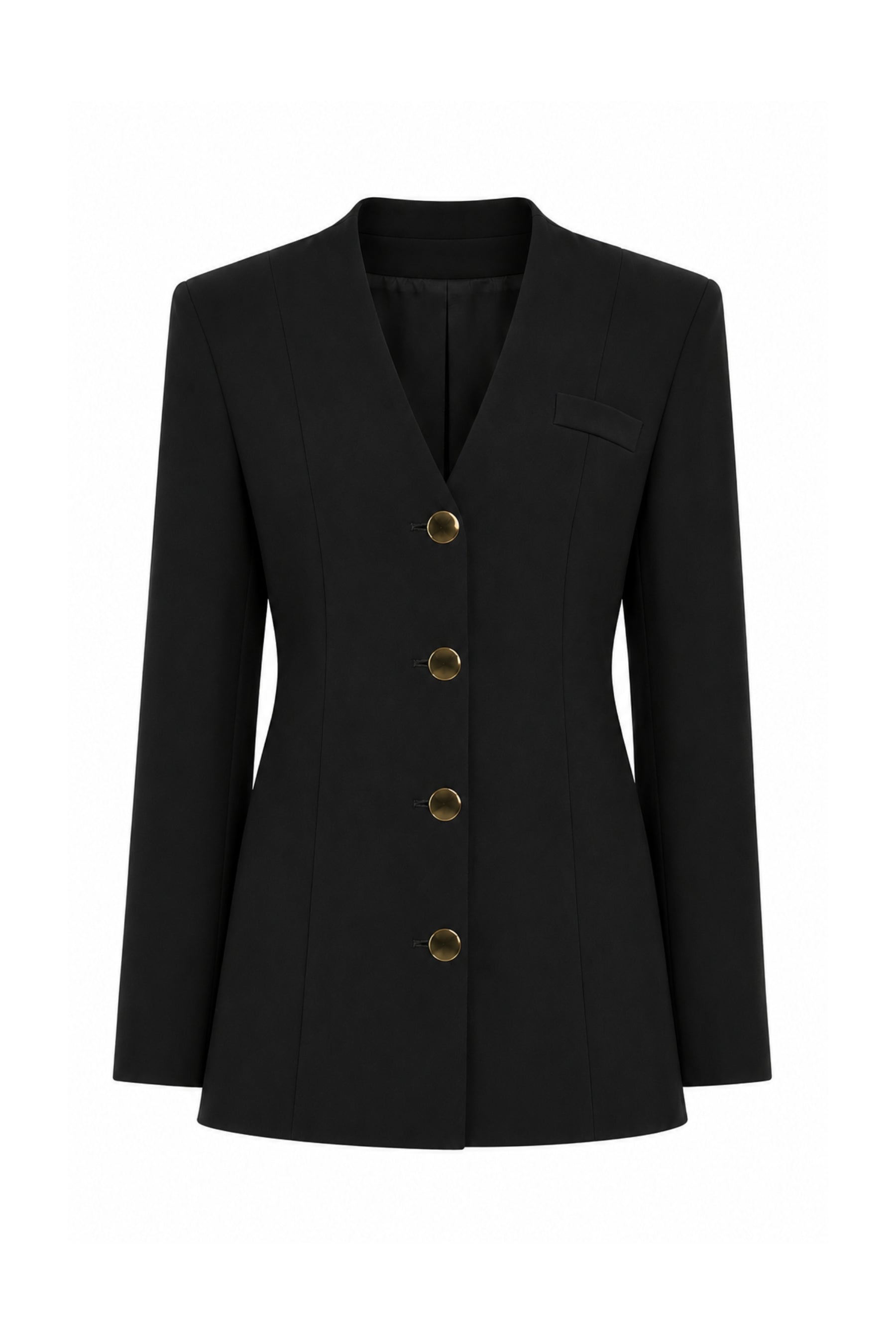 Sophisticated Lapel-Free Co-Ord