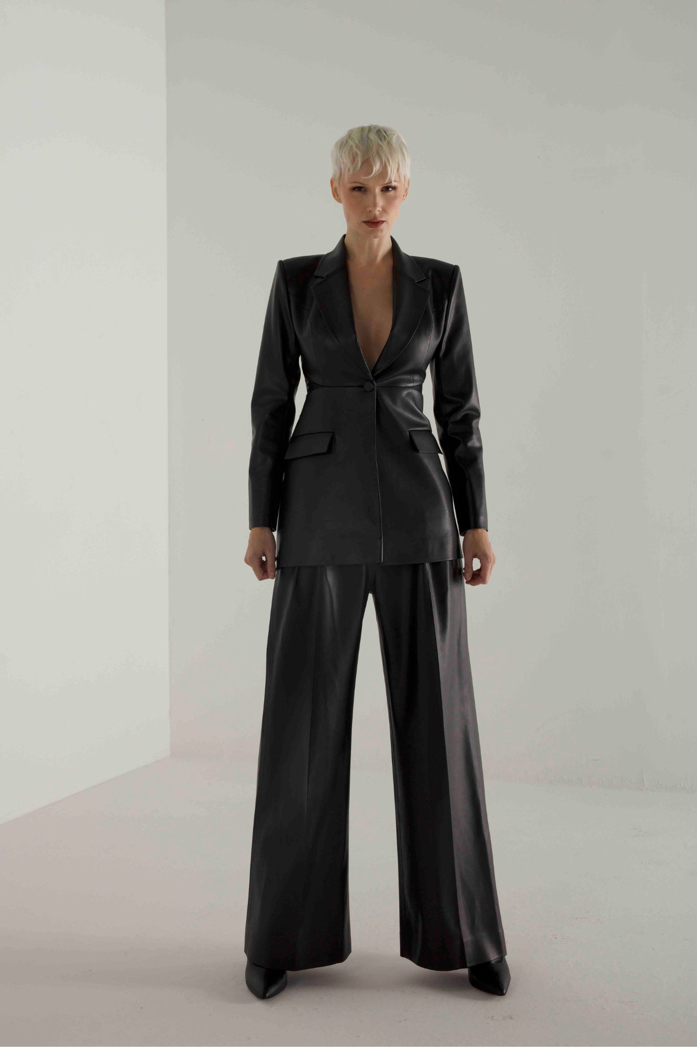 Vegan Leather Suit