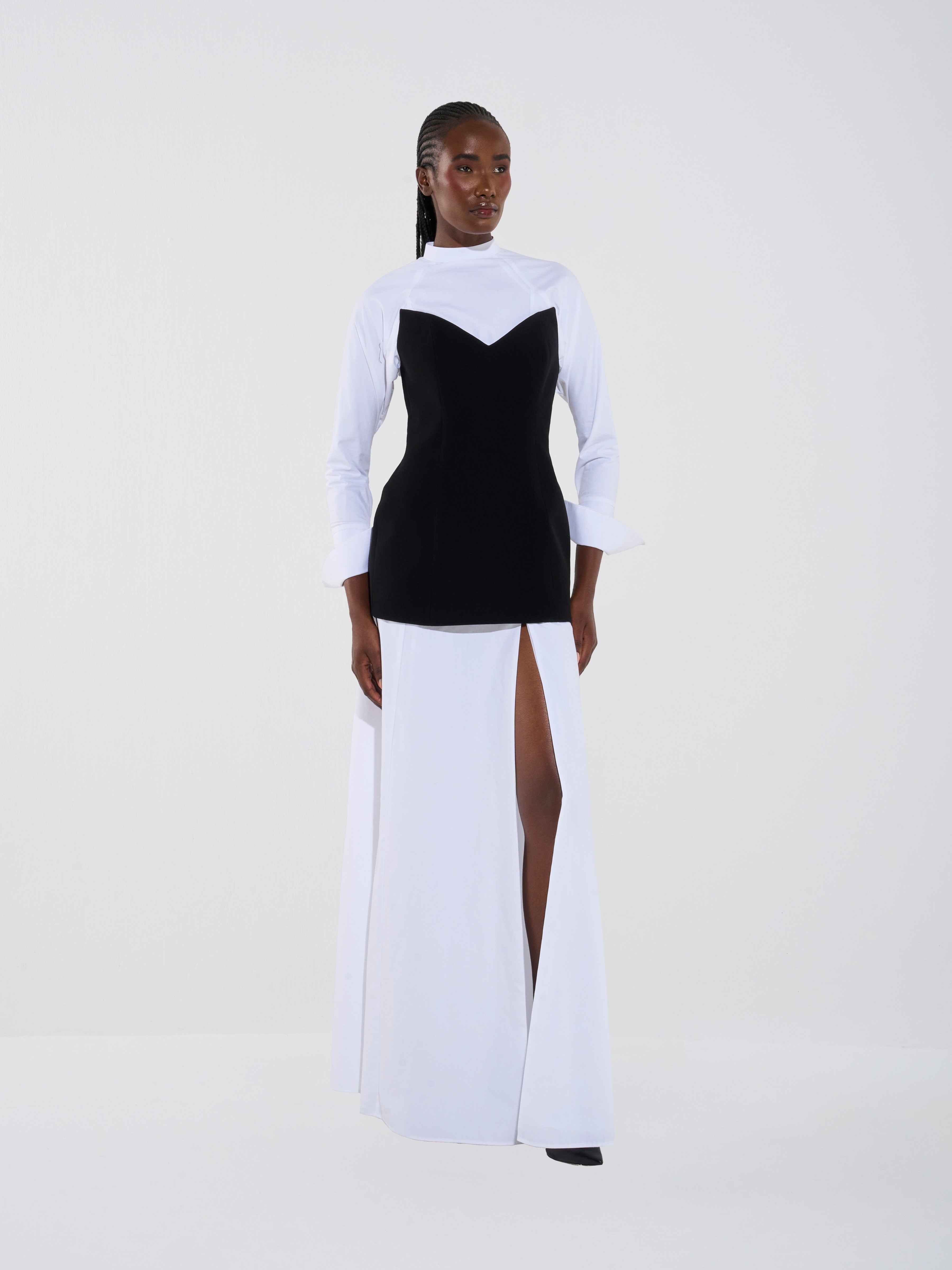 Structured Cotton Poplin Shirt Dress