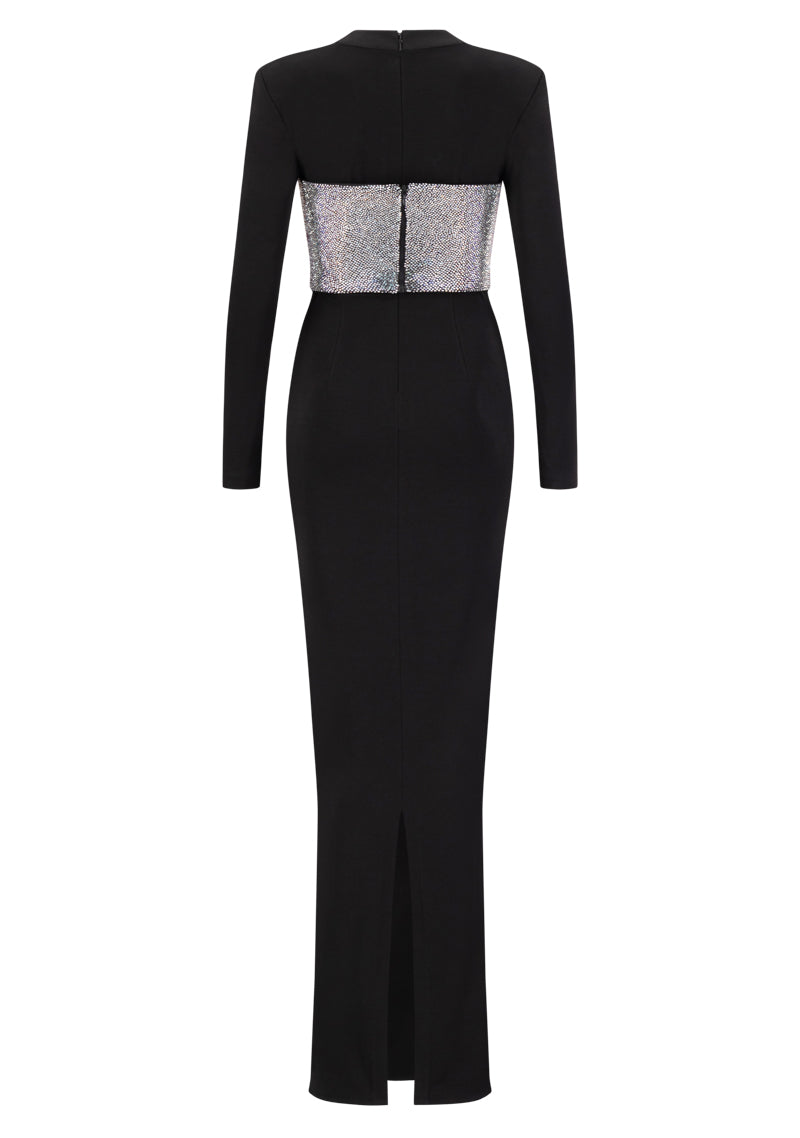 Jersey Bodycon Dress with Corset Detailing Co-Ord