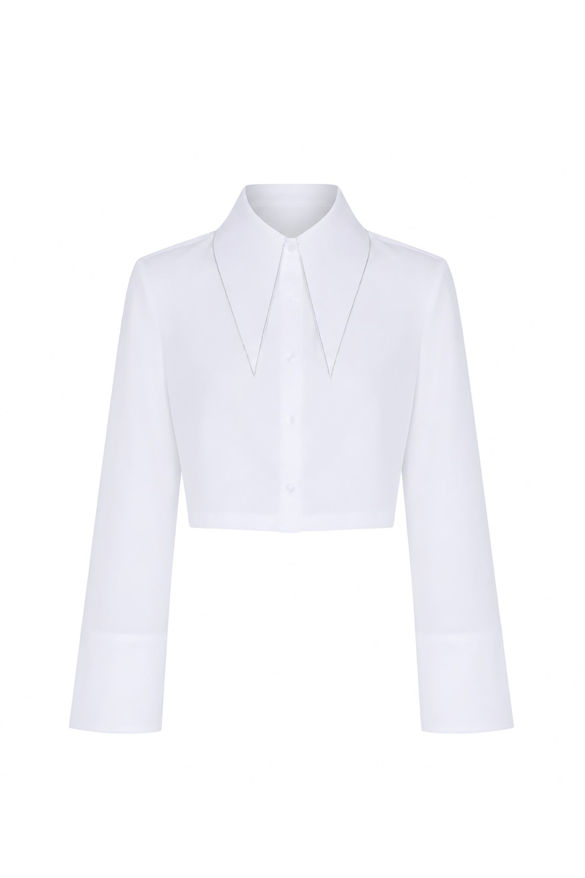 Iconic Poplin Cropped Shirt