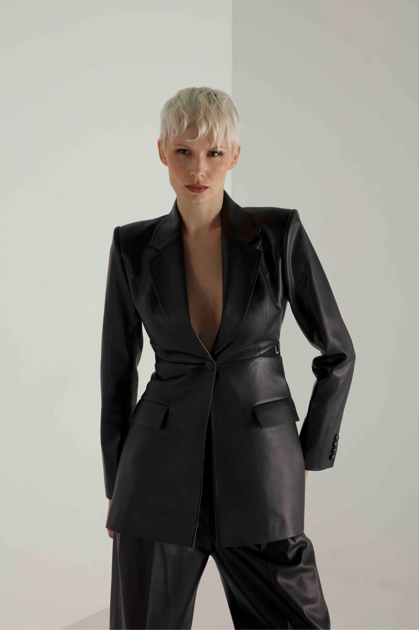 Vegan Leather Suit