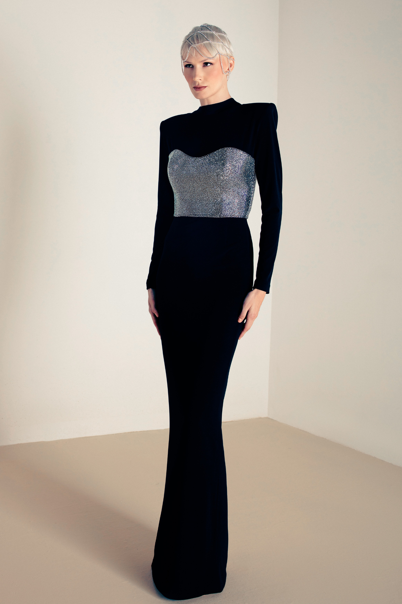 Jersey Bodycon Dress with Corset Detailing Co-Ord