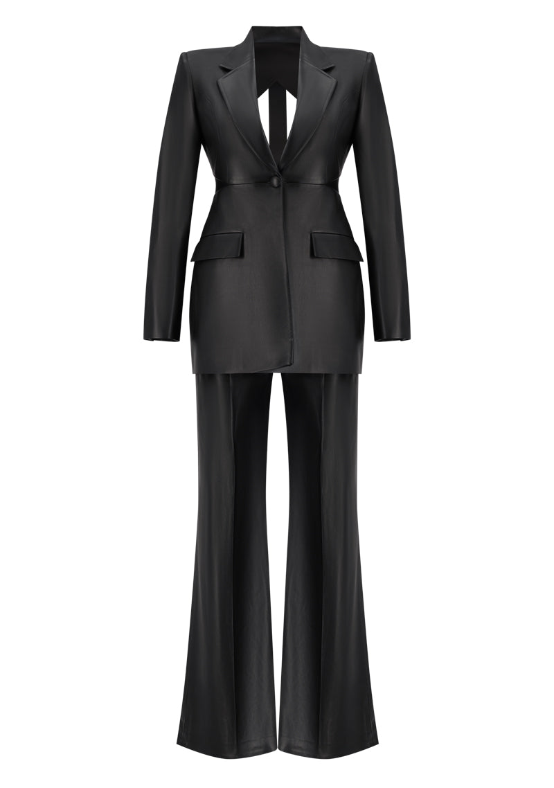 Vegan Leather Suit