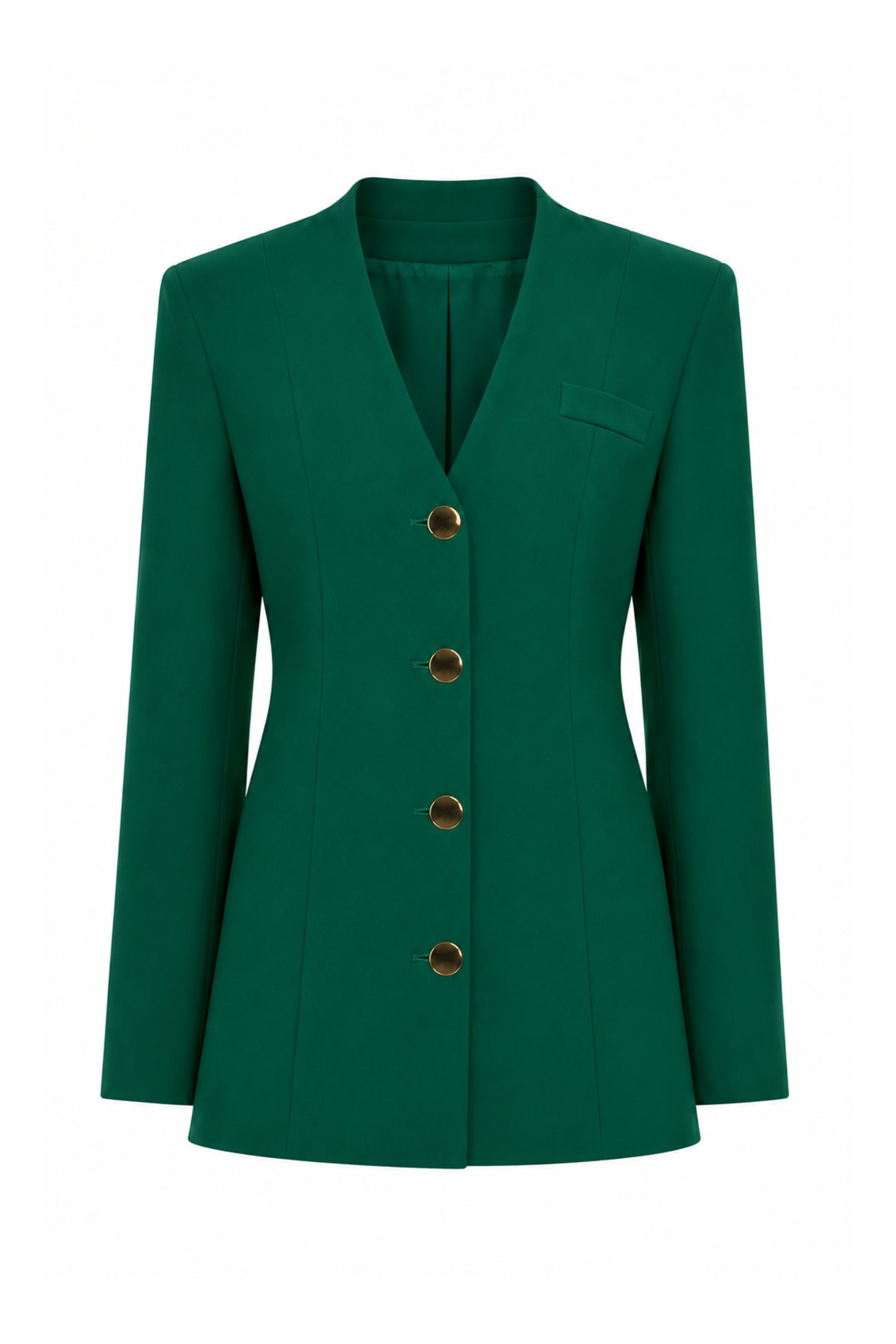 Sophisticated Lapel-Free Co-Ord