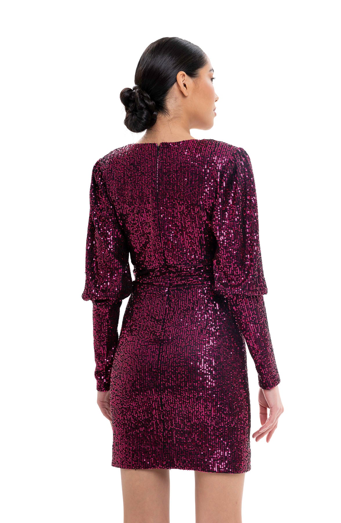 The Glam Short Sequin Dress By Lili Blanc