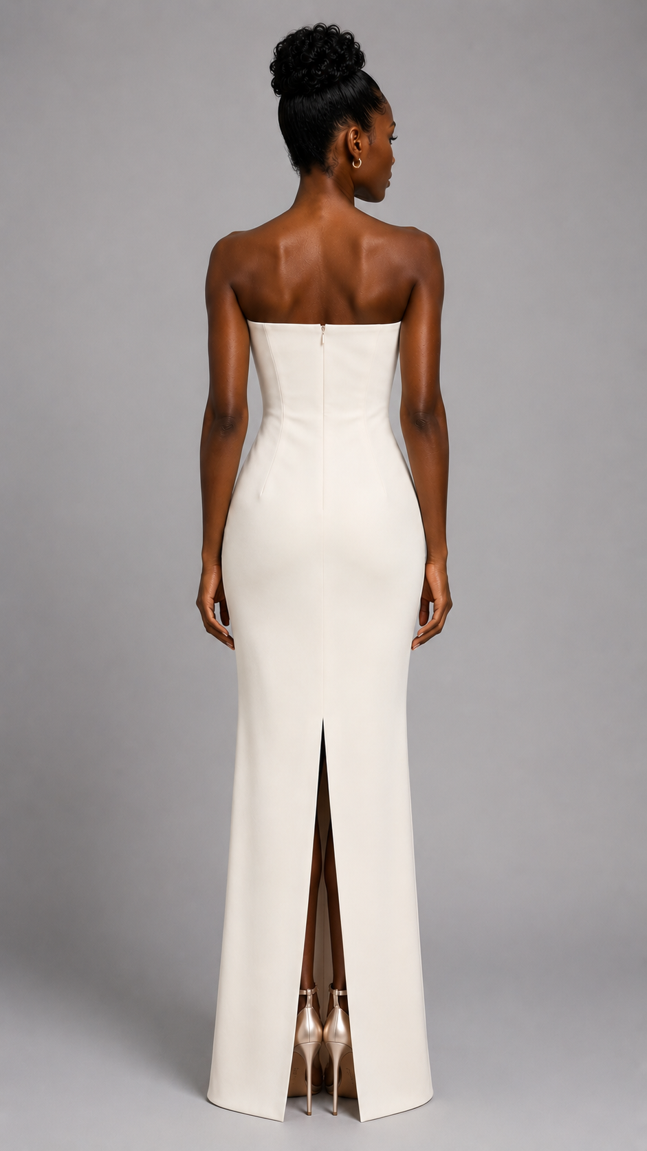 Crystal One-Shoulder Dress